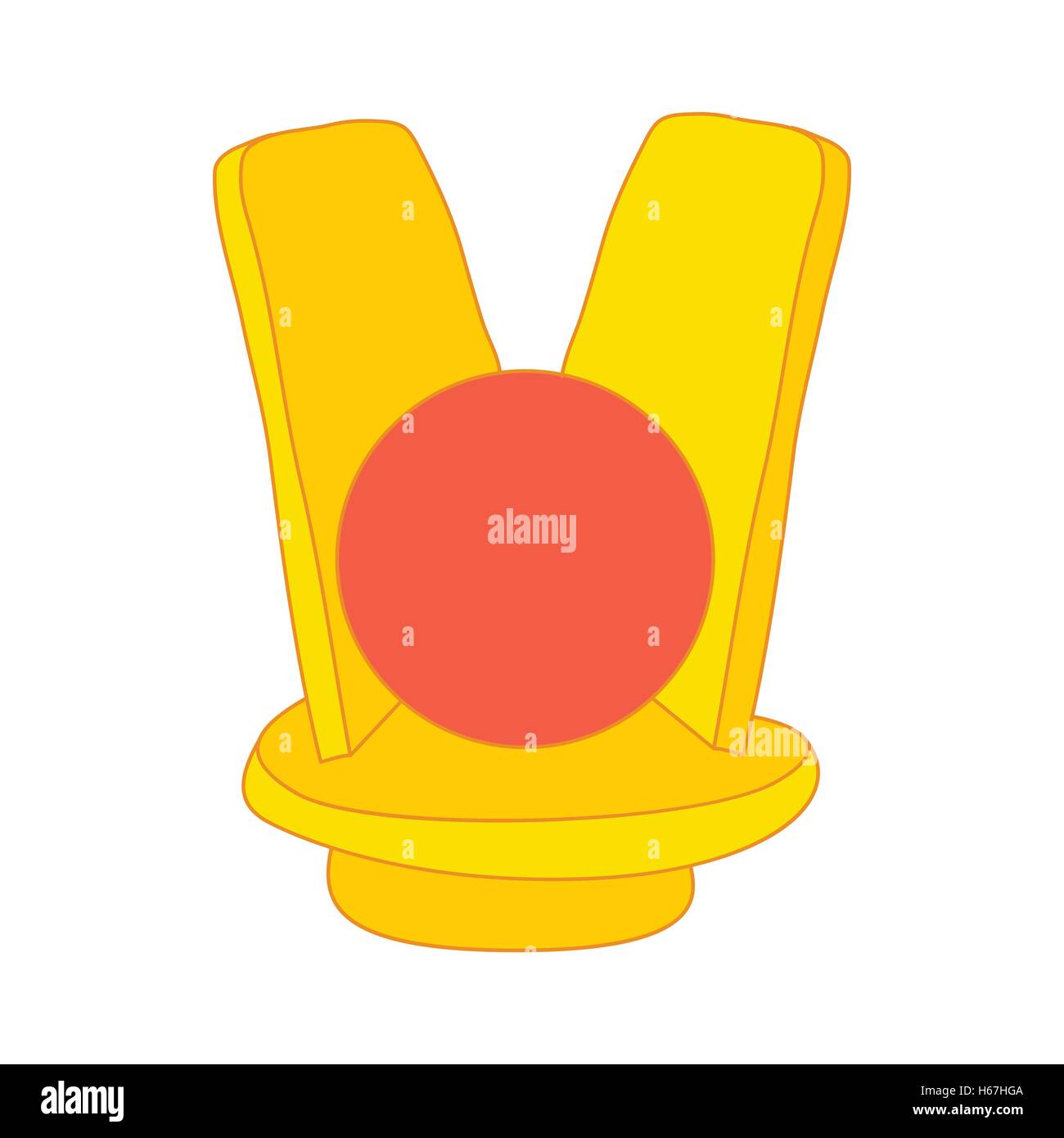 Golden sign of Egyptian Goddess Isis icon Stock Vector Image & Art - Alamy