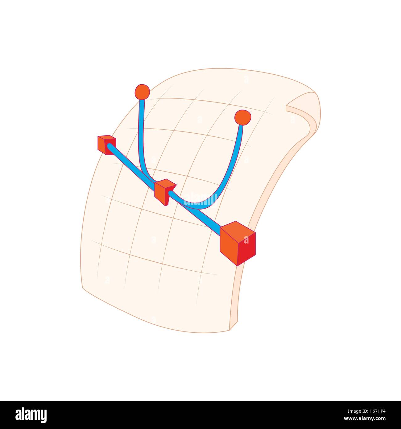 EPS file icon, cartoon style Stock Vector Image & Art - Alamy