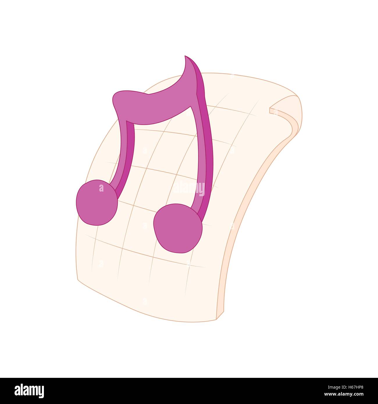 MP3 audio file extension icon, cartoon style Stock Vector Image & Art ...