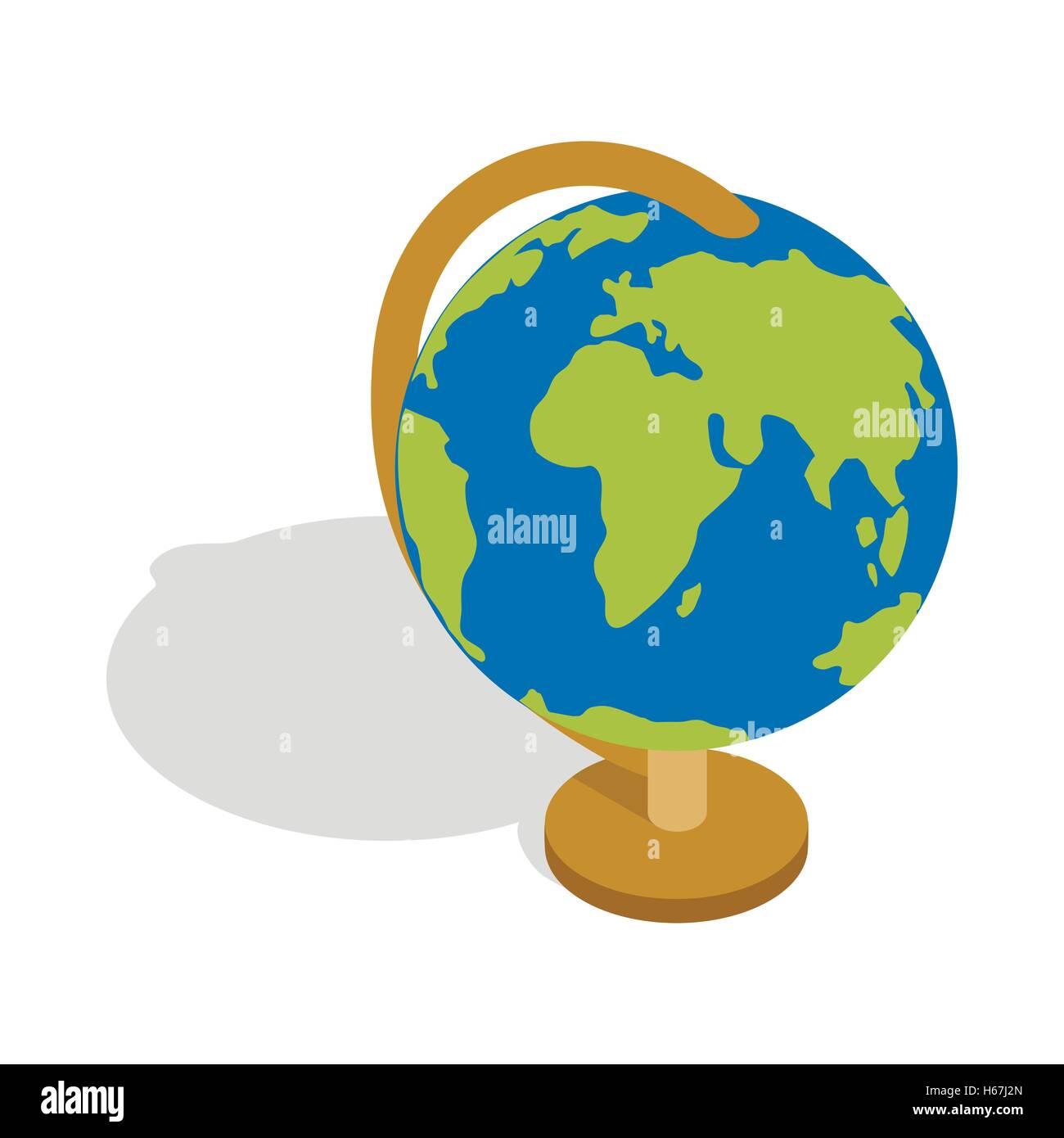 Globe icon, isometric 3d style Stock Vector Image & Art - Alamy