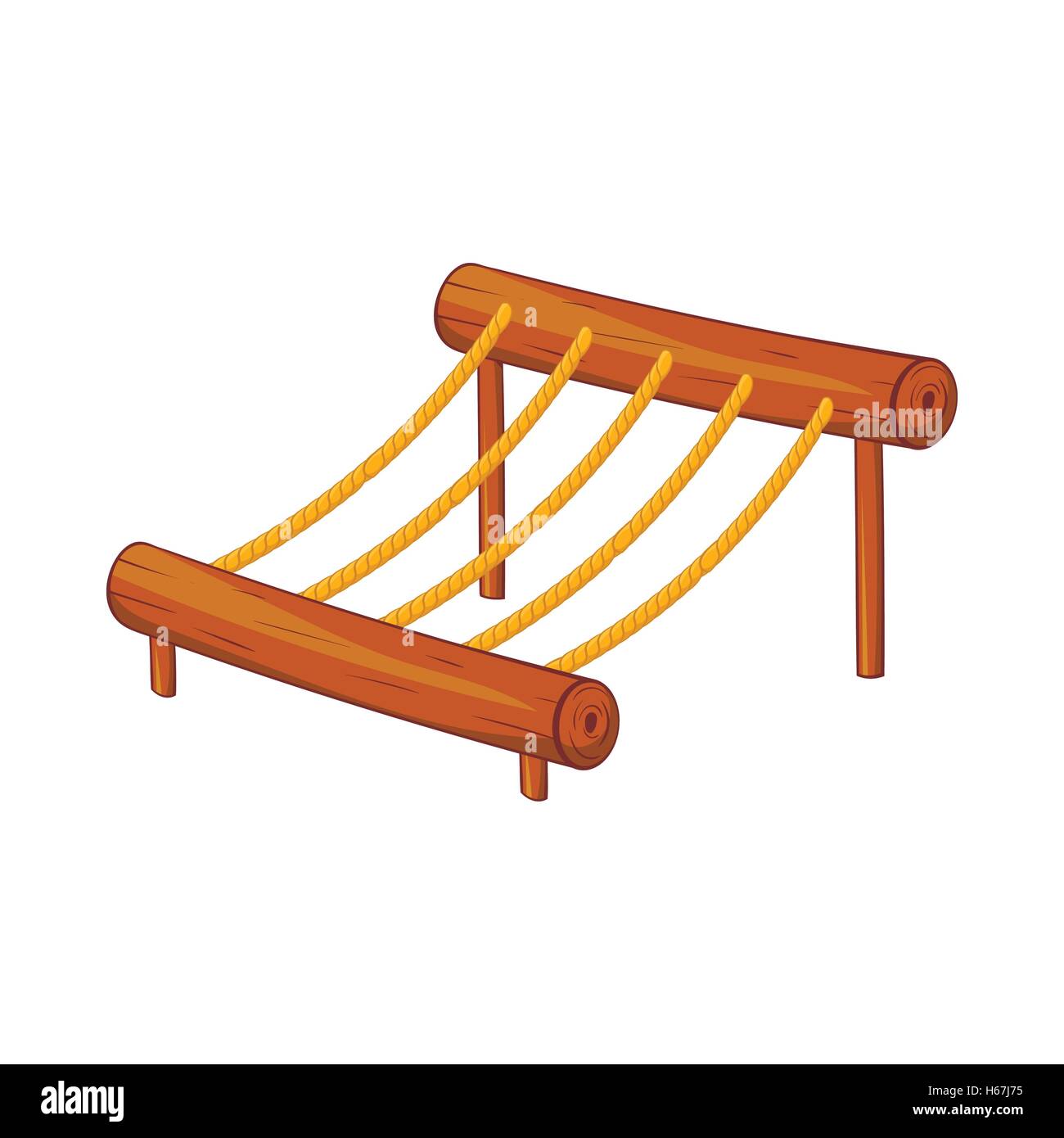 Children rope ladder icon, cartoon style Stock Vector Image & Art - Alamy