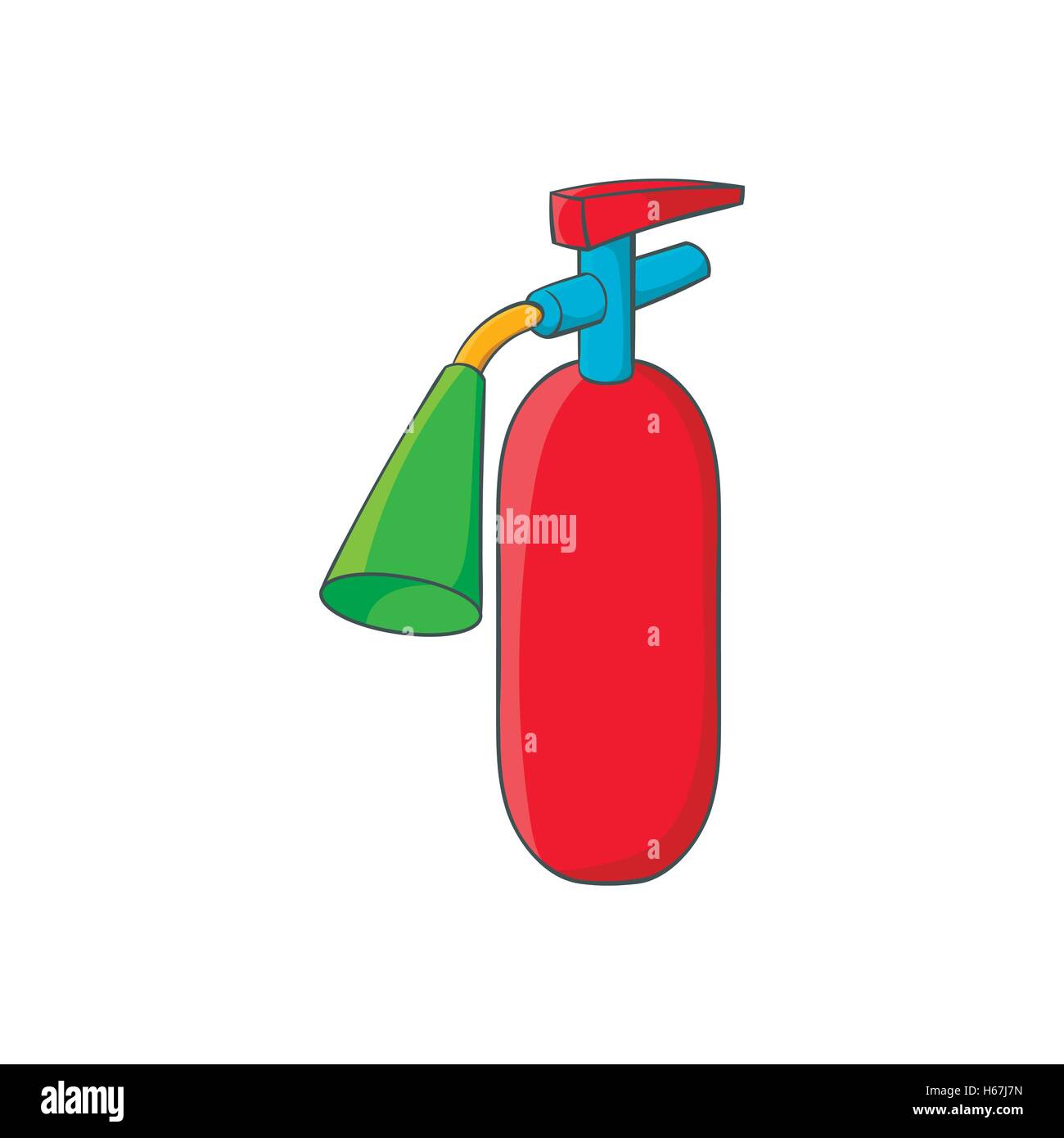 Fire extinguisher cartoon hi-res stock photography and images - Page 12 -  Alamy
