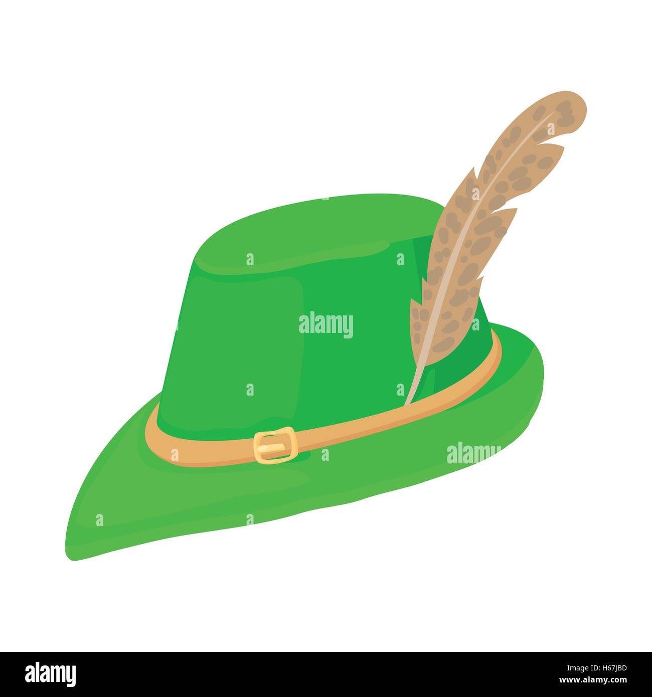 Hunting hat icon, cartoon style Stock Vector Image & Art Alamy