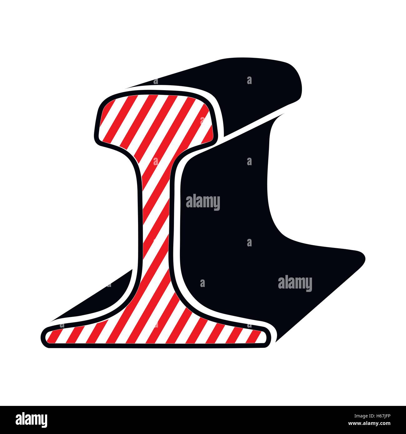 Section of locomotive Cut Out Stock Images & Pictures - Alamy