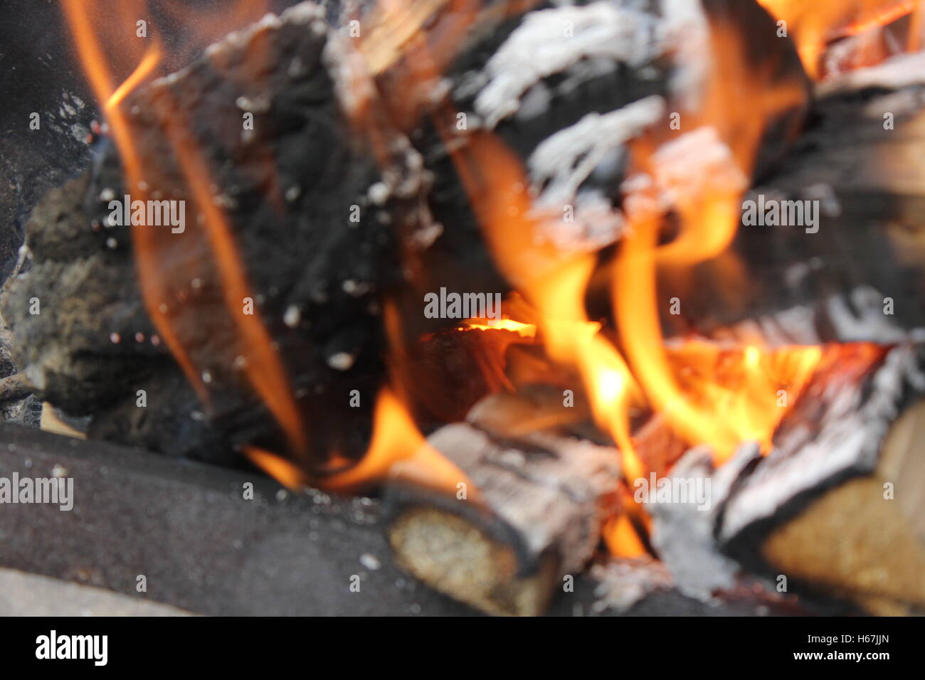 Bright burning fire of wood at fireplace 20414 Stock Photo - Alamy