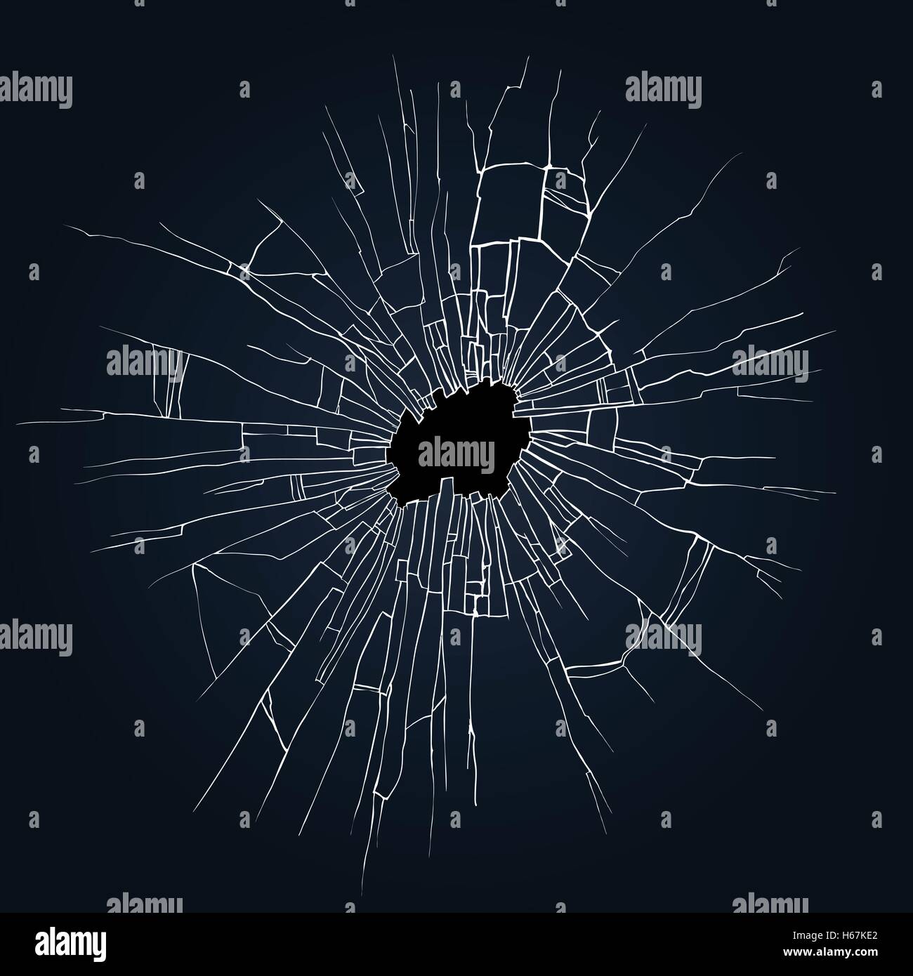 Broken Glass Cartoon