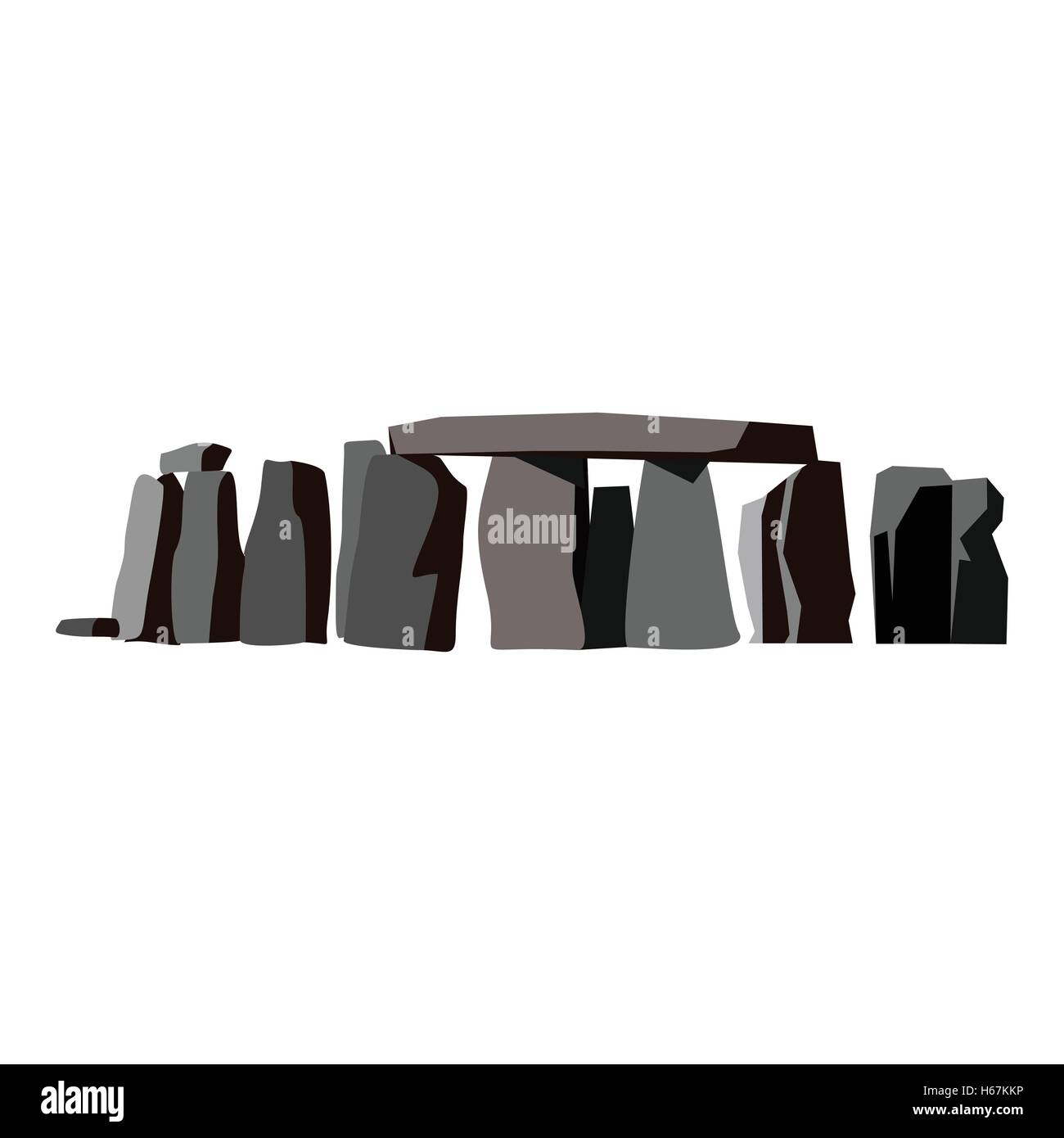 Stonehenge flat icon Stock Vector Image & Art - Alamy