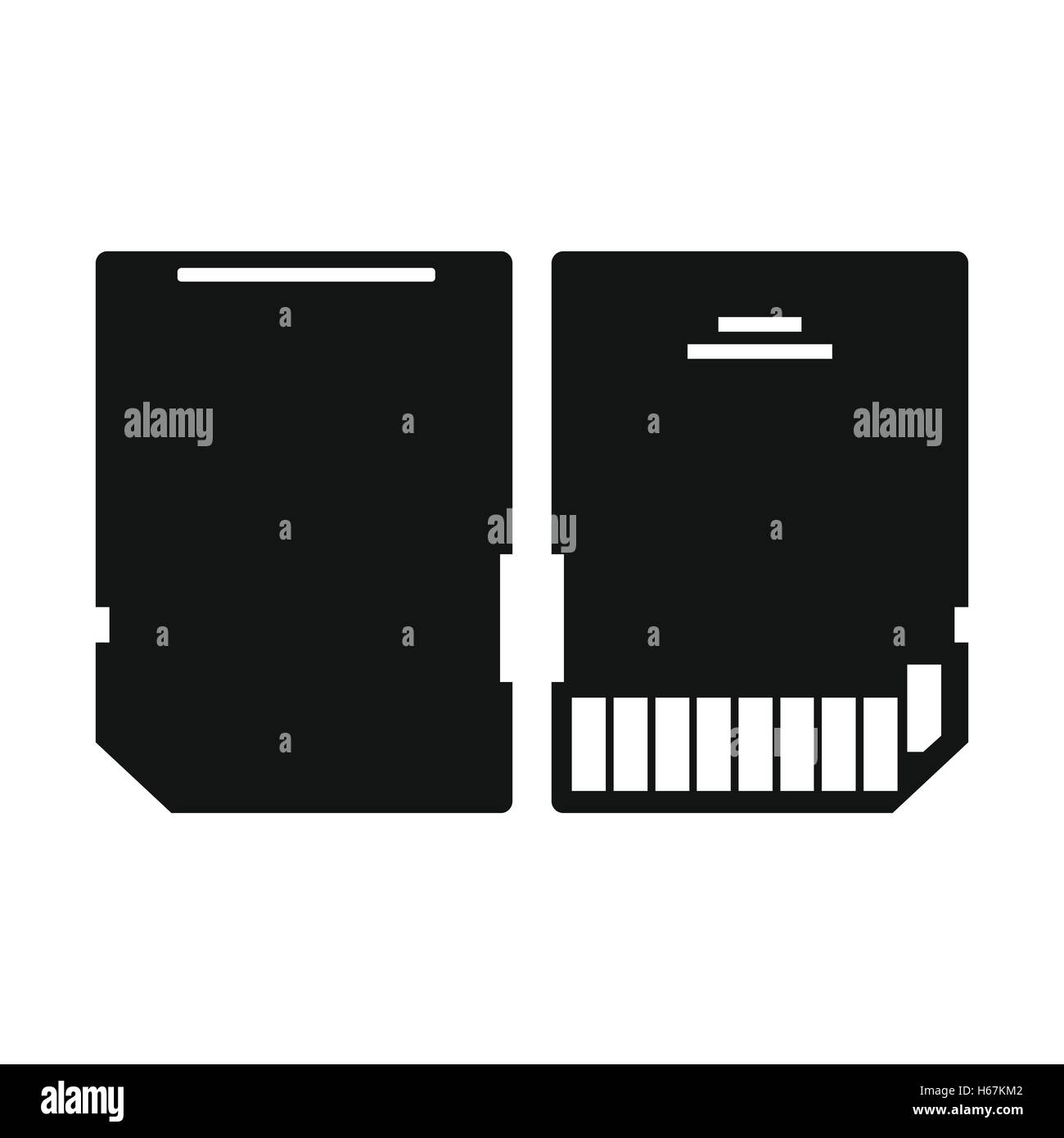 Memory card icon Stock Vector Image & Art - Alamy