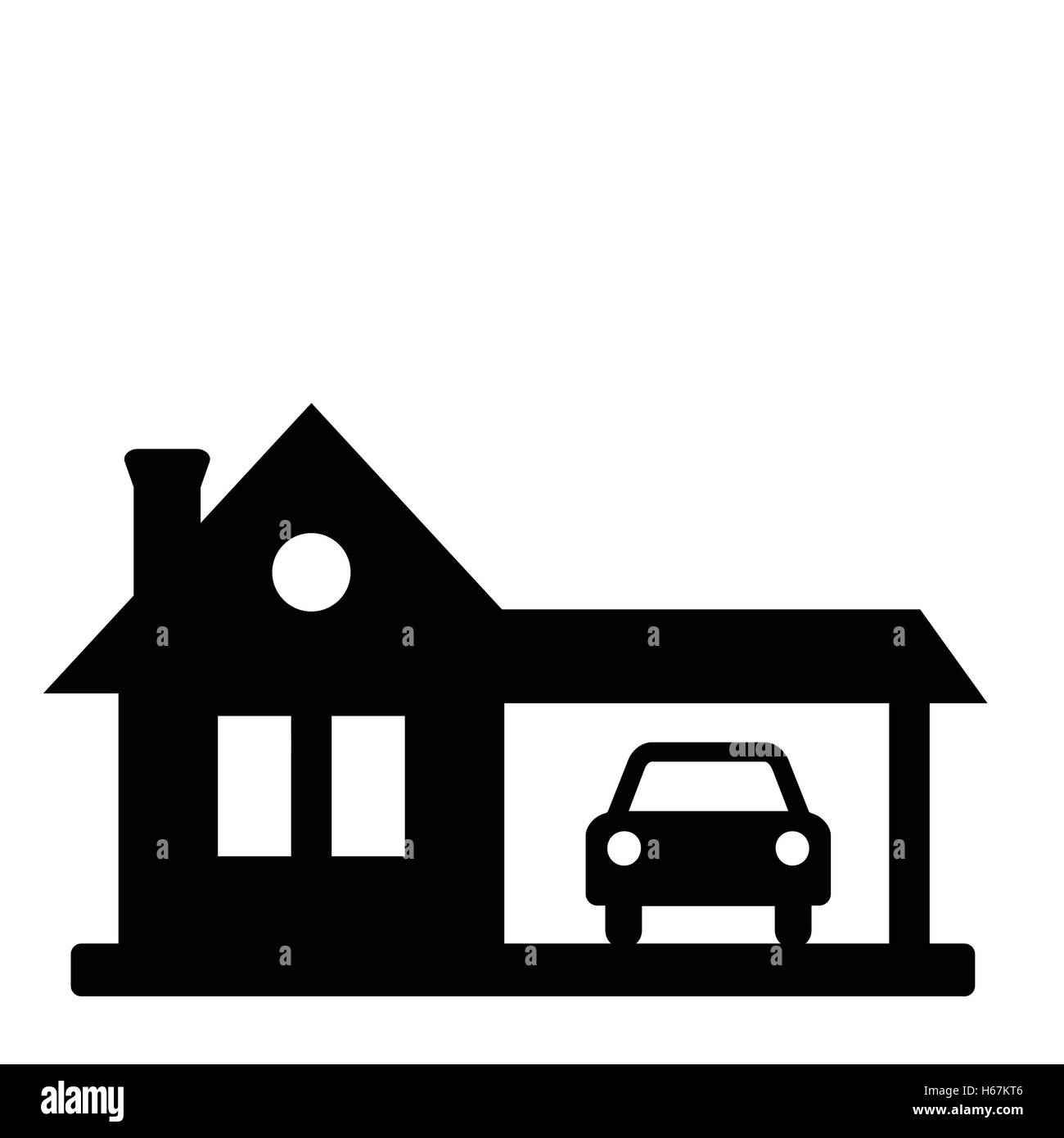 House black icon Stock Vector Image & Art - Alamy