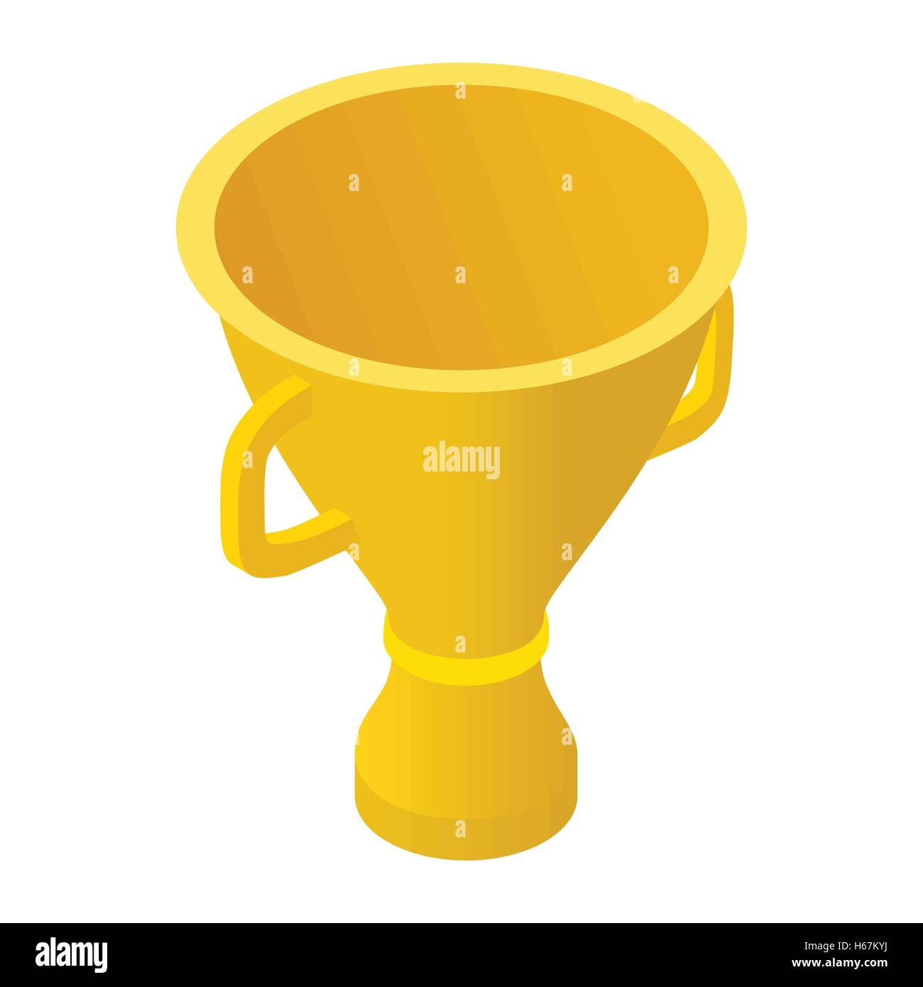 Trophy cup isometric 3d icon Stock Vector Image & Art - Alamy