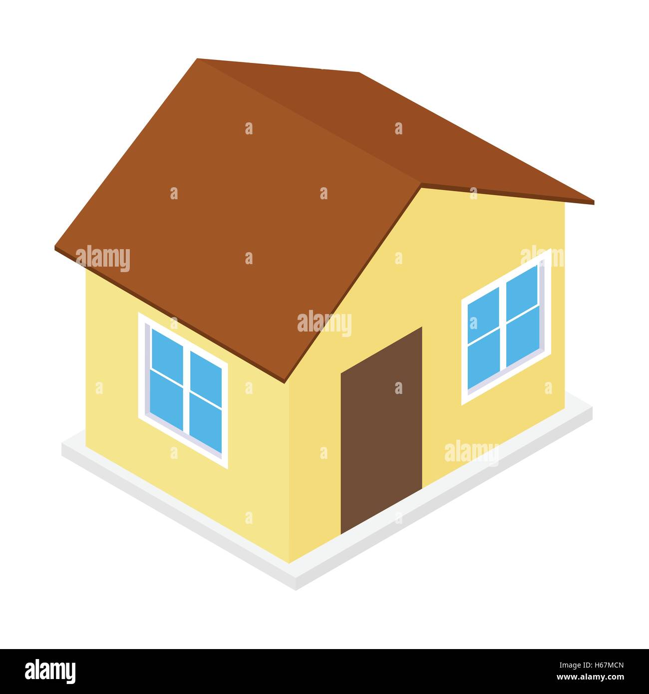 House isometric 3d icon Stock Vector Image & Art - Alamy