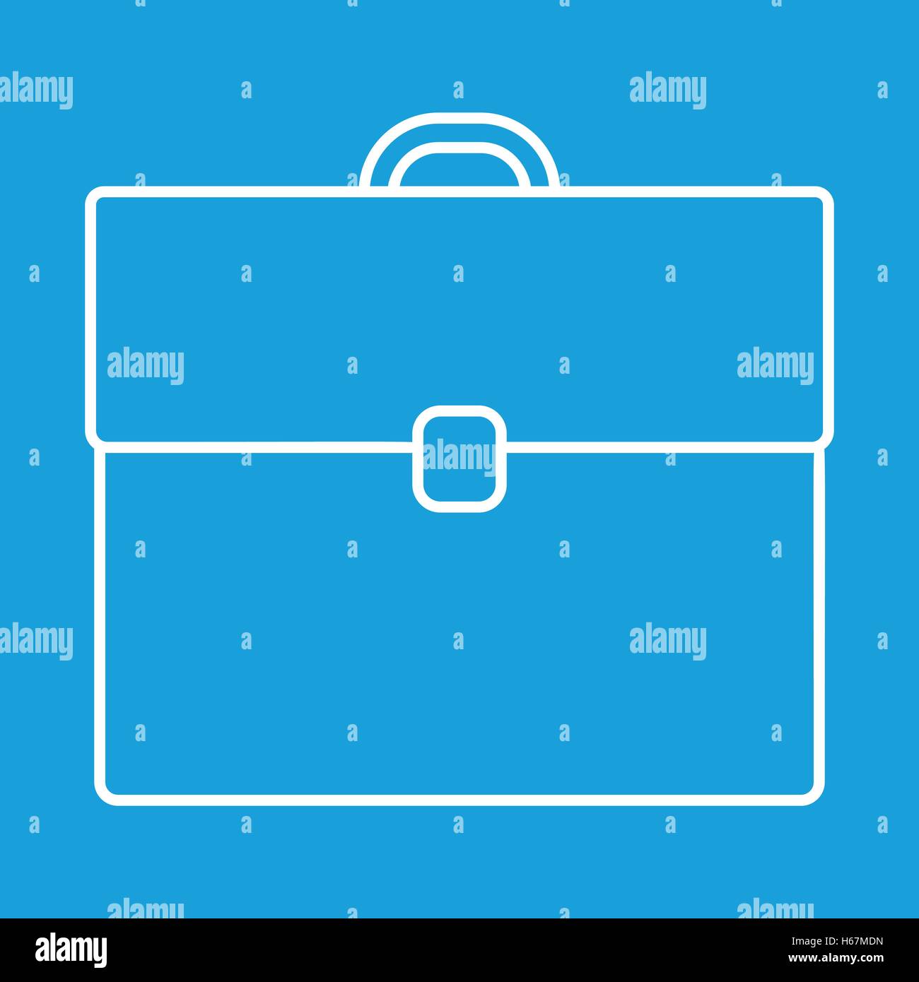 Briefcase thin line icon Stock Vector Image & Art - Alamy