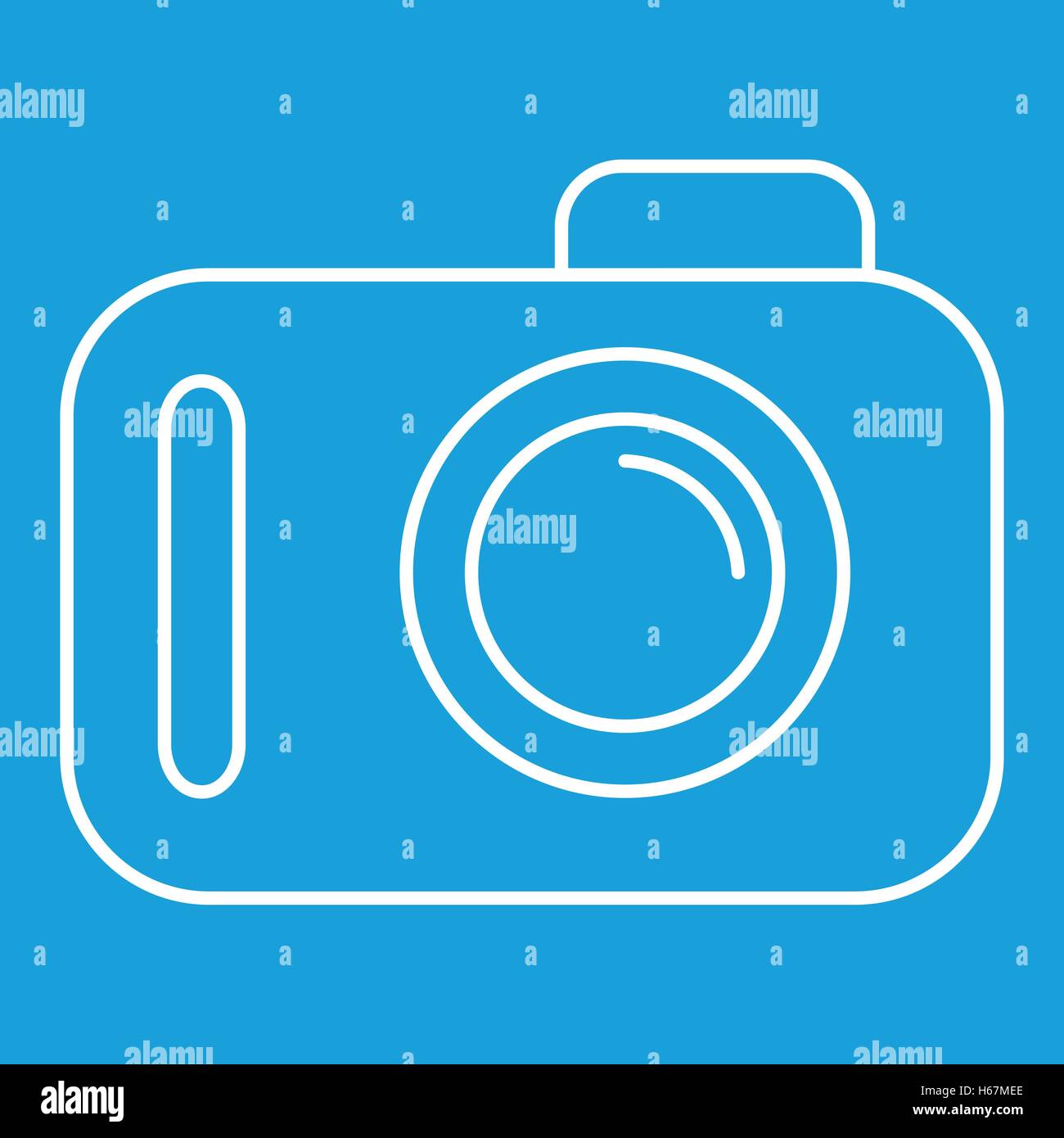 Camera thin line icon Stock Vector Image & Art - Alamy