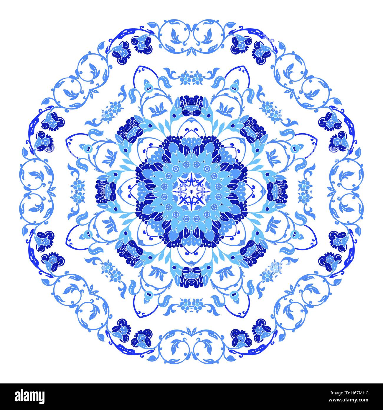 Mandala vector illustration Stock Vector Image & Art - Alamy