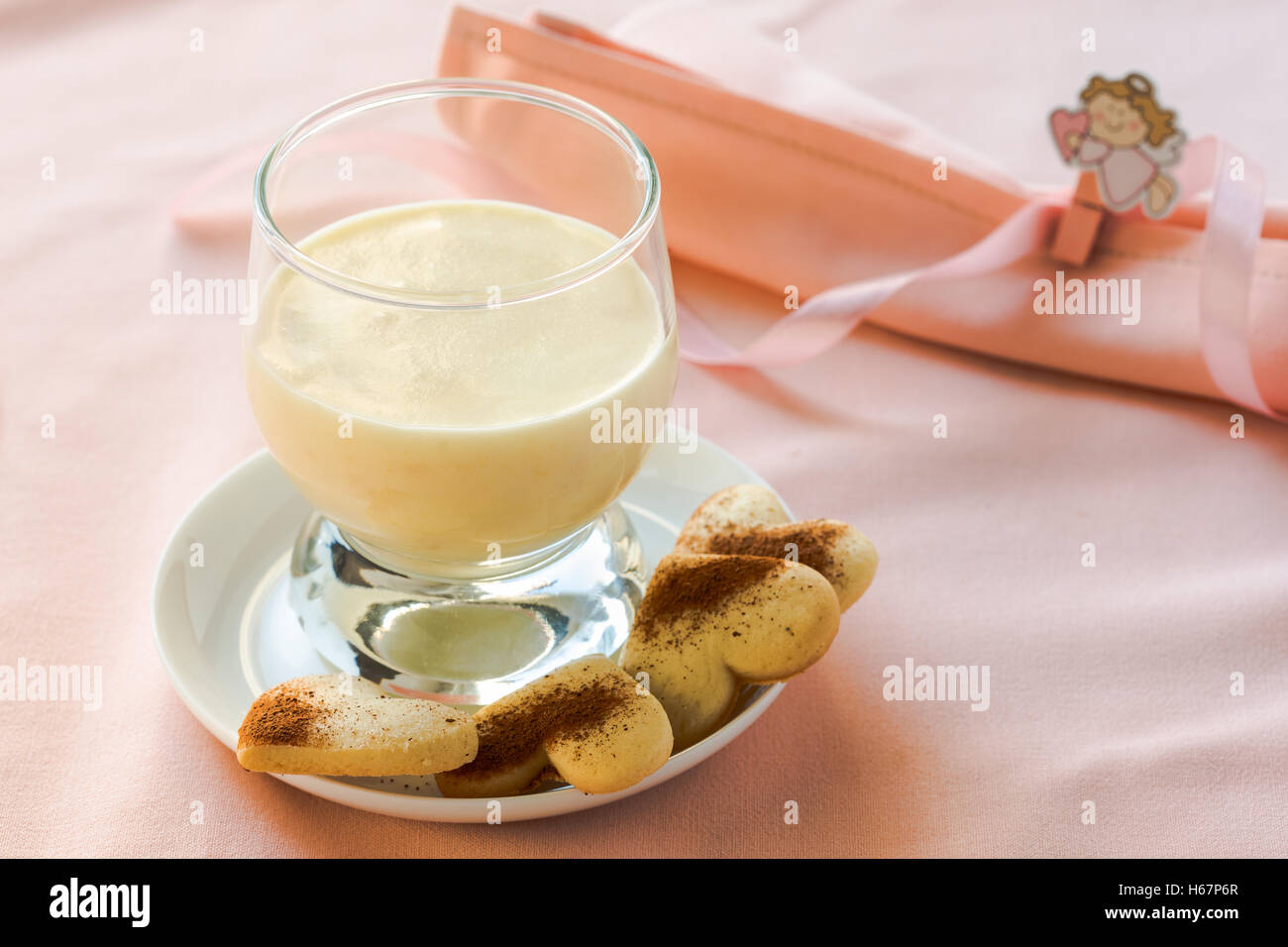 Zabaione, Italian dessert made of egg yolks, sugar, and Marsala wine