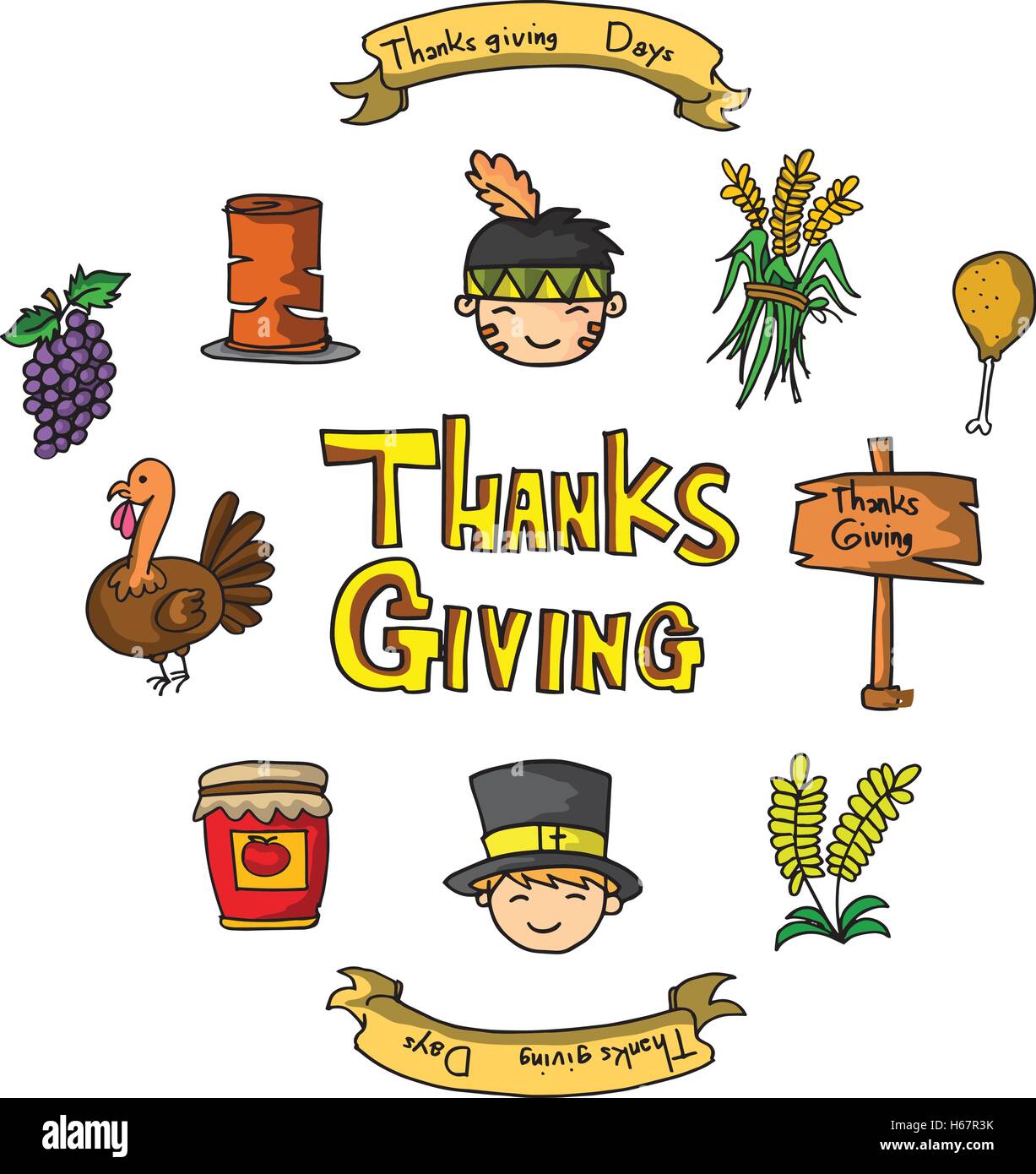 Thanksgiving puppets for preschool