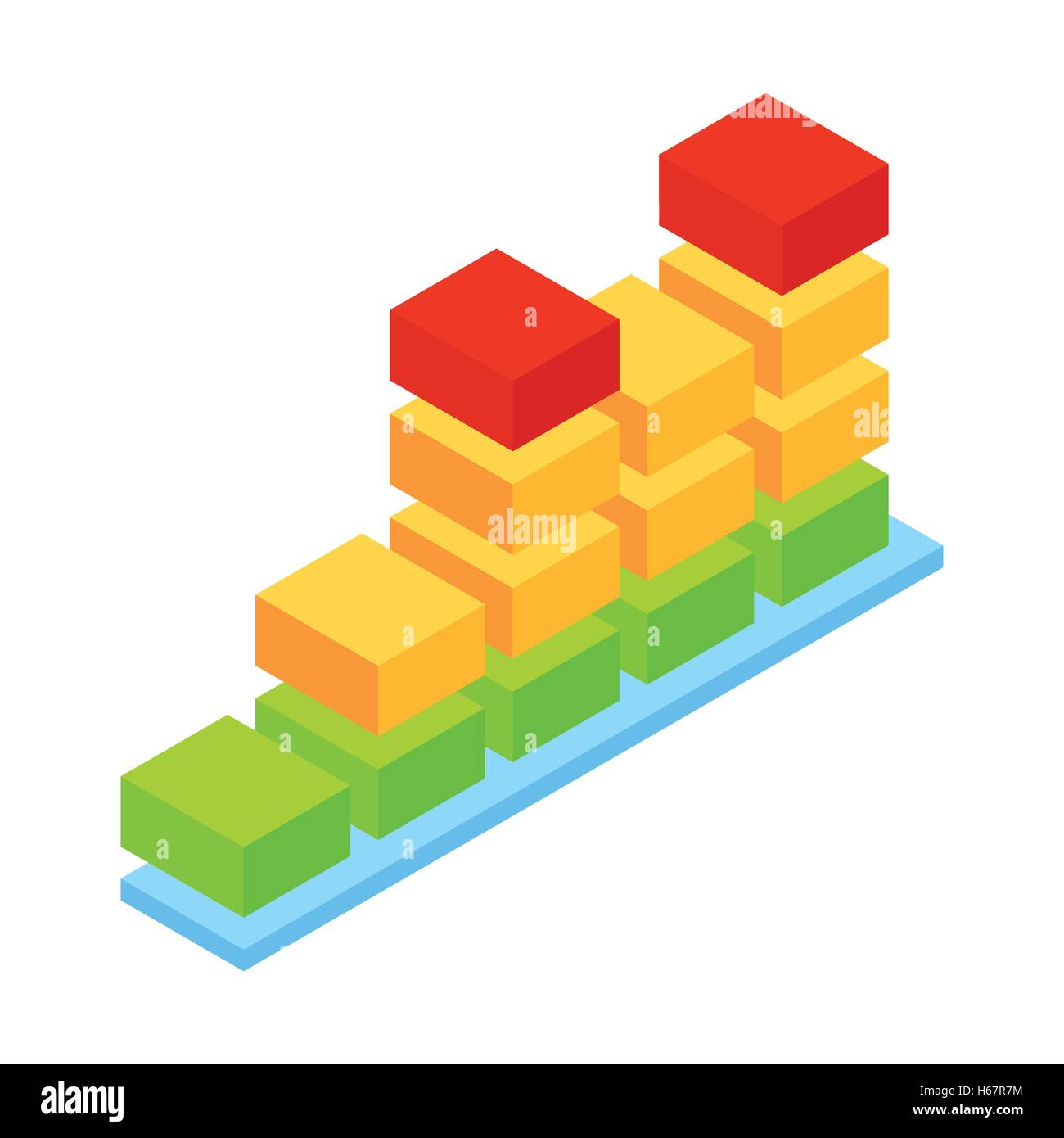 Audio wave isometric 3d icon Stock Vector Image & Art - Alamy
