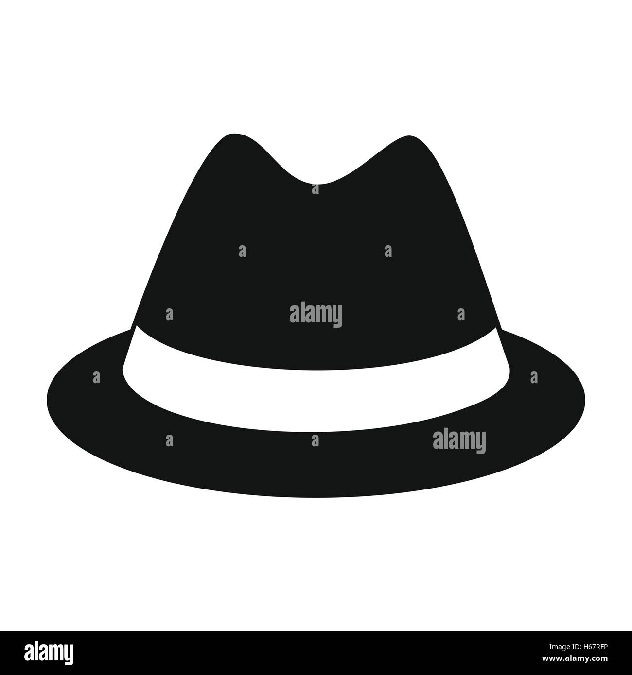 Male hat simple icon Stock Vector Image & Art - Alamy