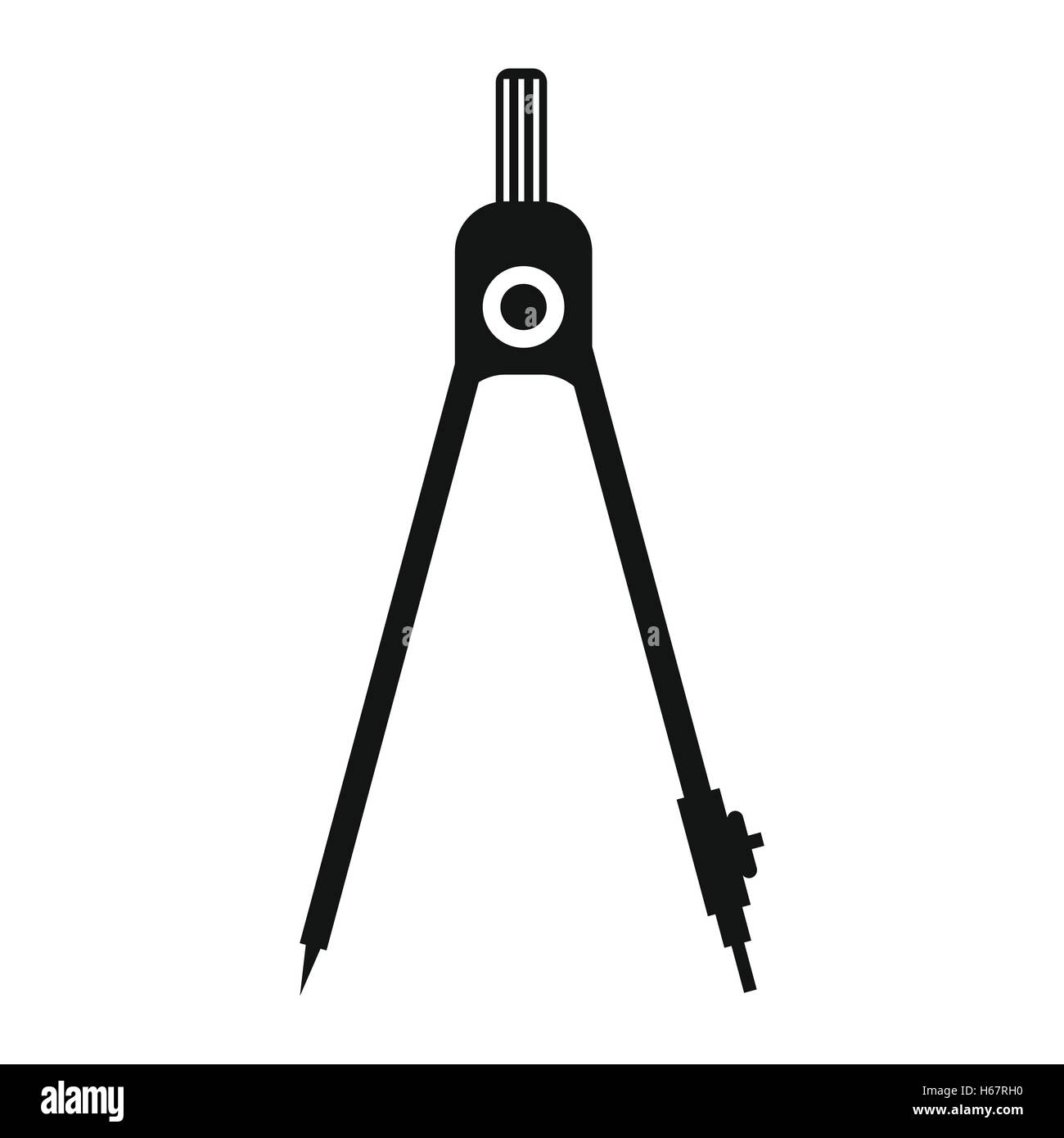 Divider single simple icon Stock Vector Image & Art - Alamy