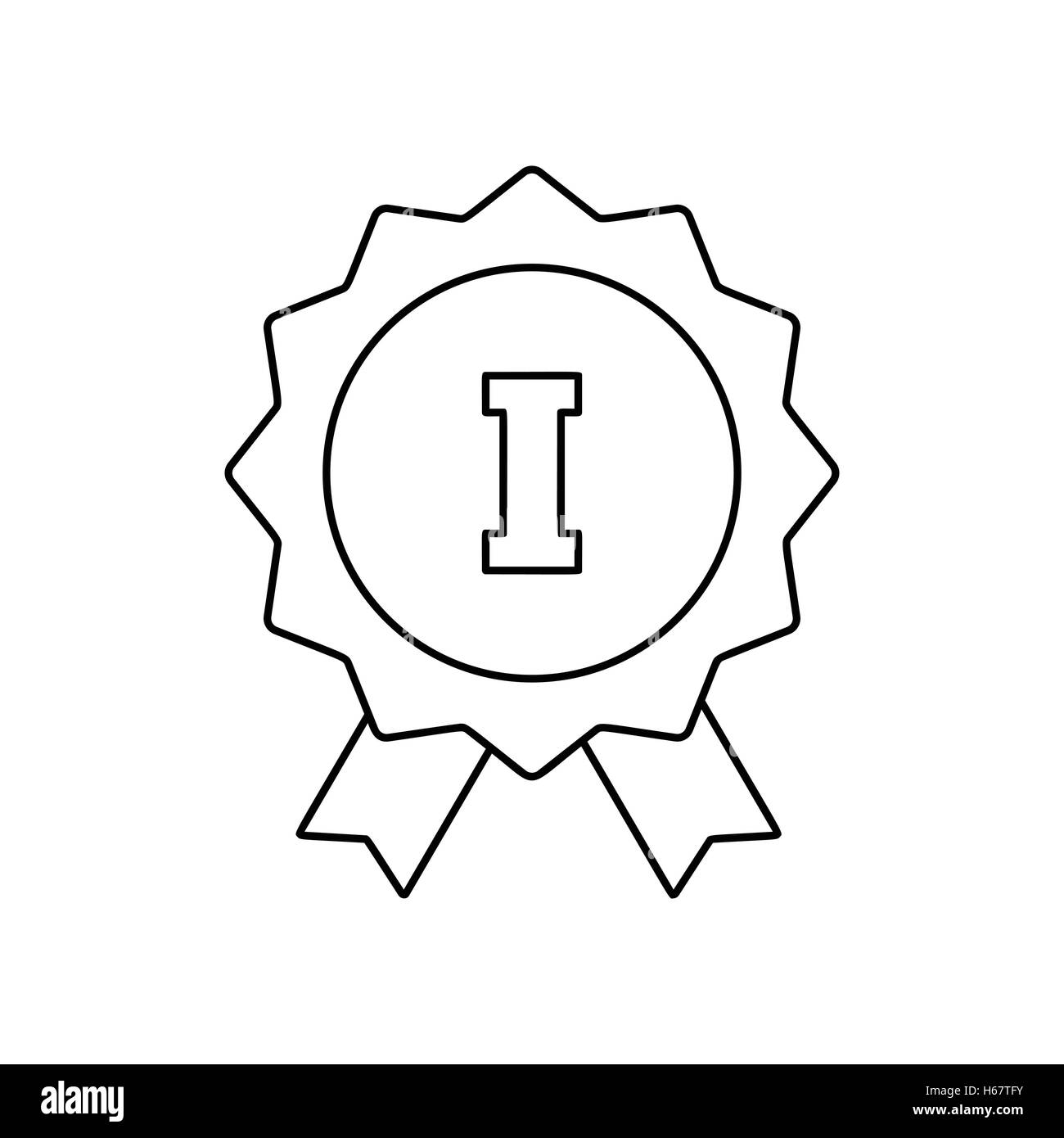 First place ribbon Black and White Stock Photos & Images Alamy