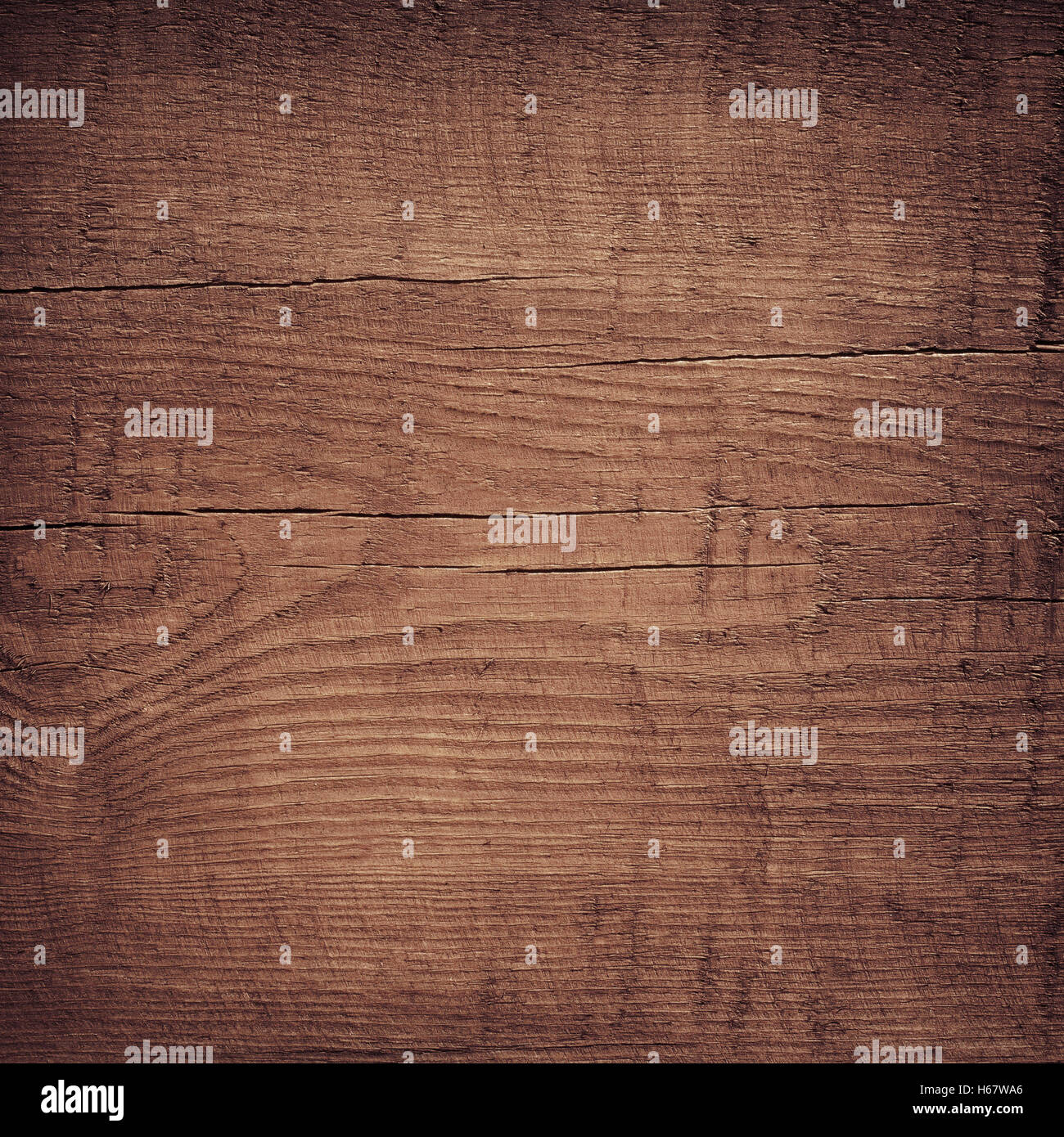 Brow wooden plank, tabletop, floor surface or chopping, cutting board. Stock Photo