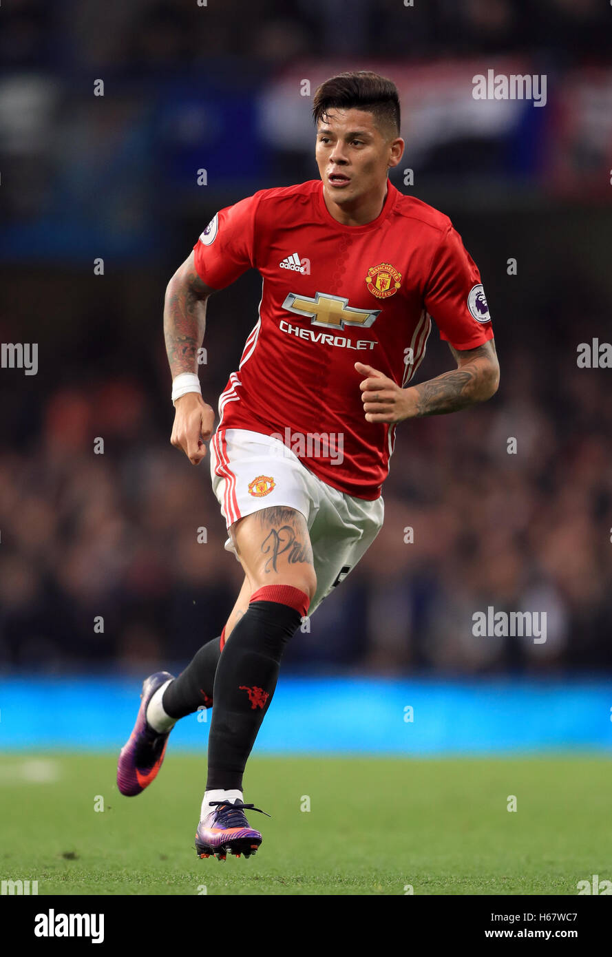 Manchester United S Marcos Rojo Stock Photo Alamy