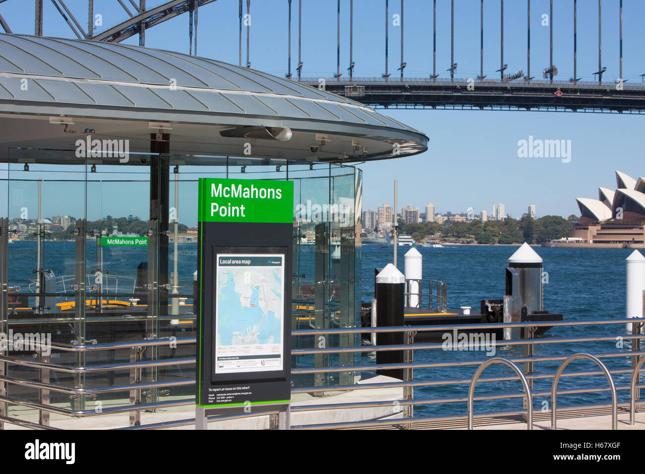 Lavender Bay Sydney Map New Mcmahons Point Ferry Wharf In Lavender Bay With Opera House And Harbour  Bridge , Sydney,New South Wales,Australia Stock Photo - Alamy
