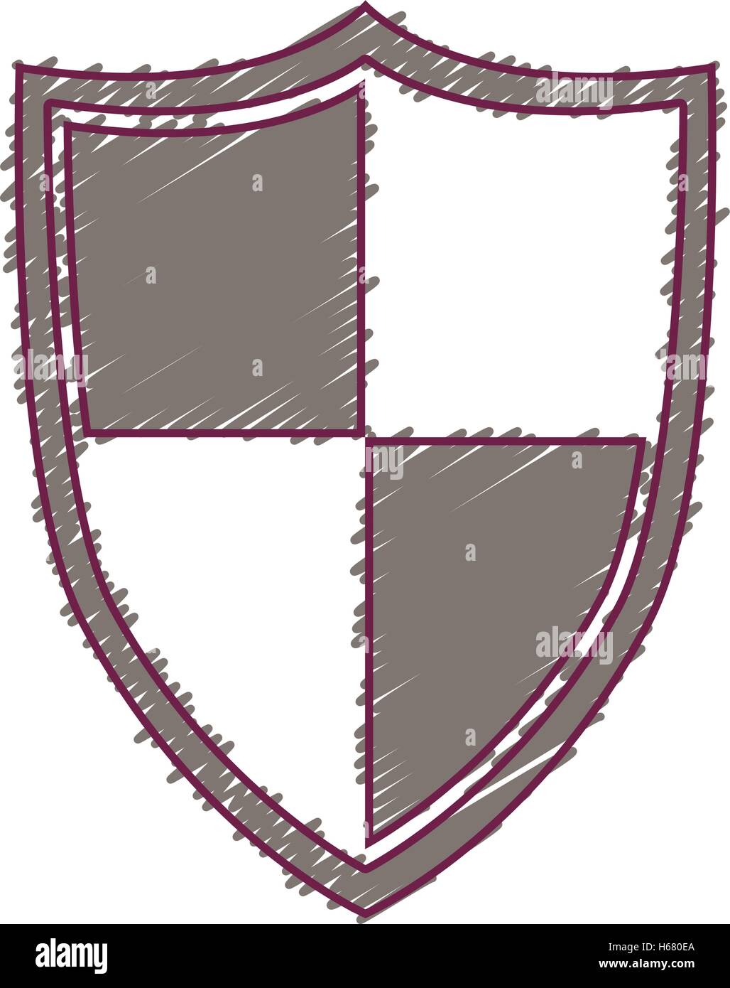 security shield icon Stock Vector Image & Art - Alamy