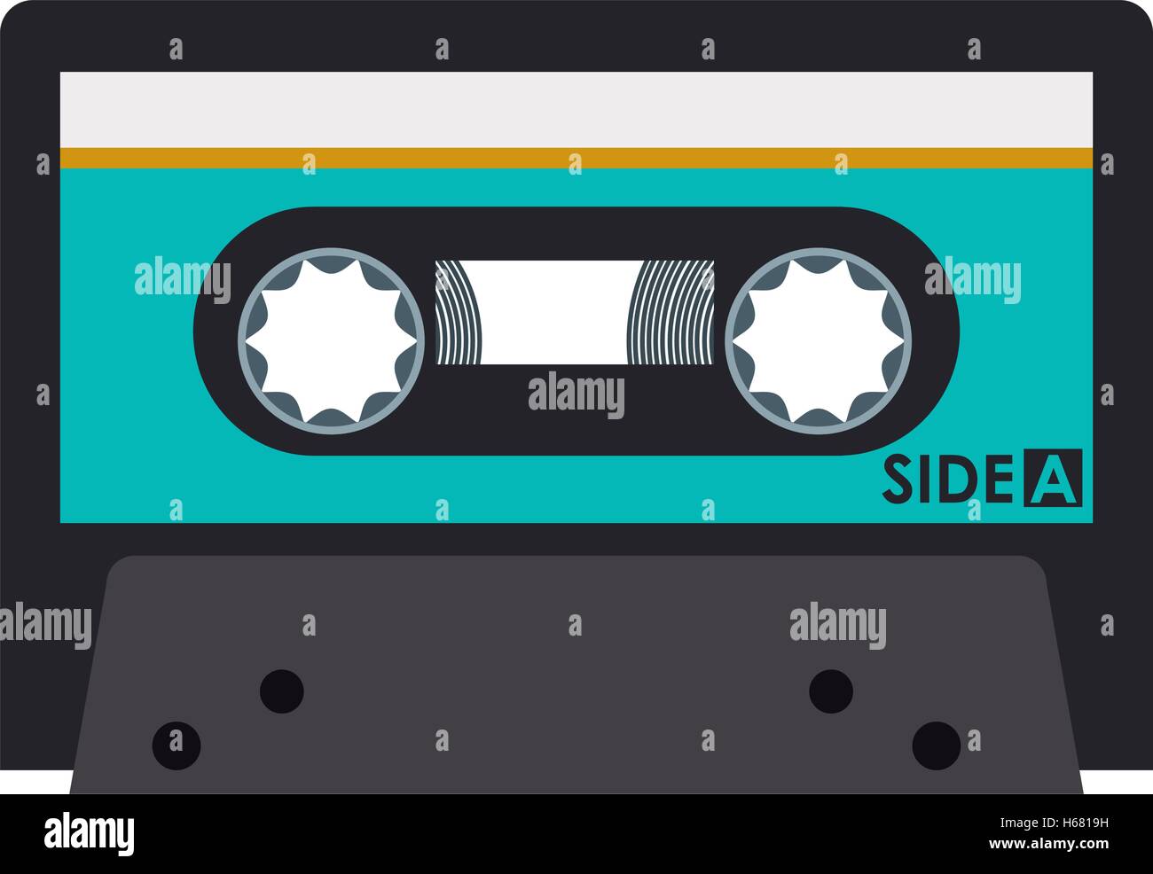 retro cassette icon Stock Vector Image & Art - Alamy