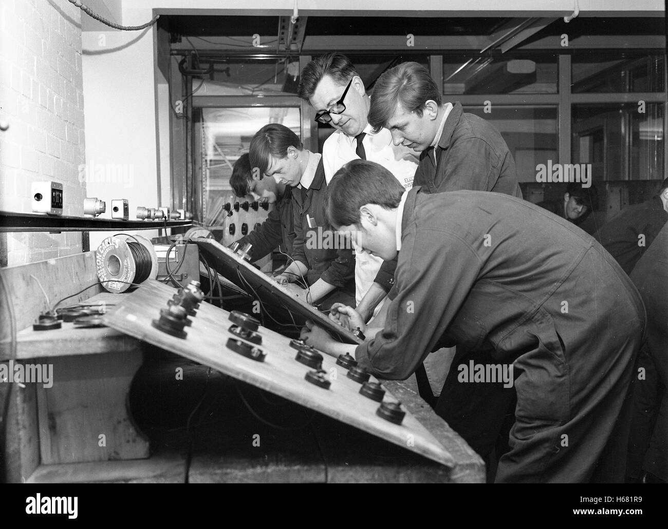 Electrical engineering Black and White Stock Photos & Images - Alamy