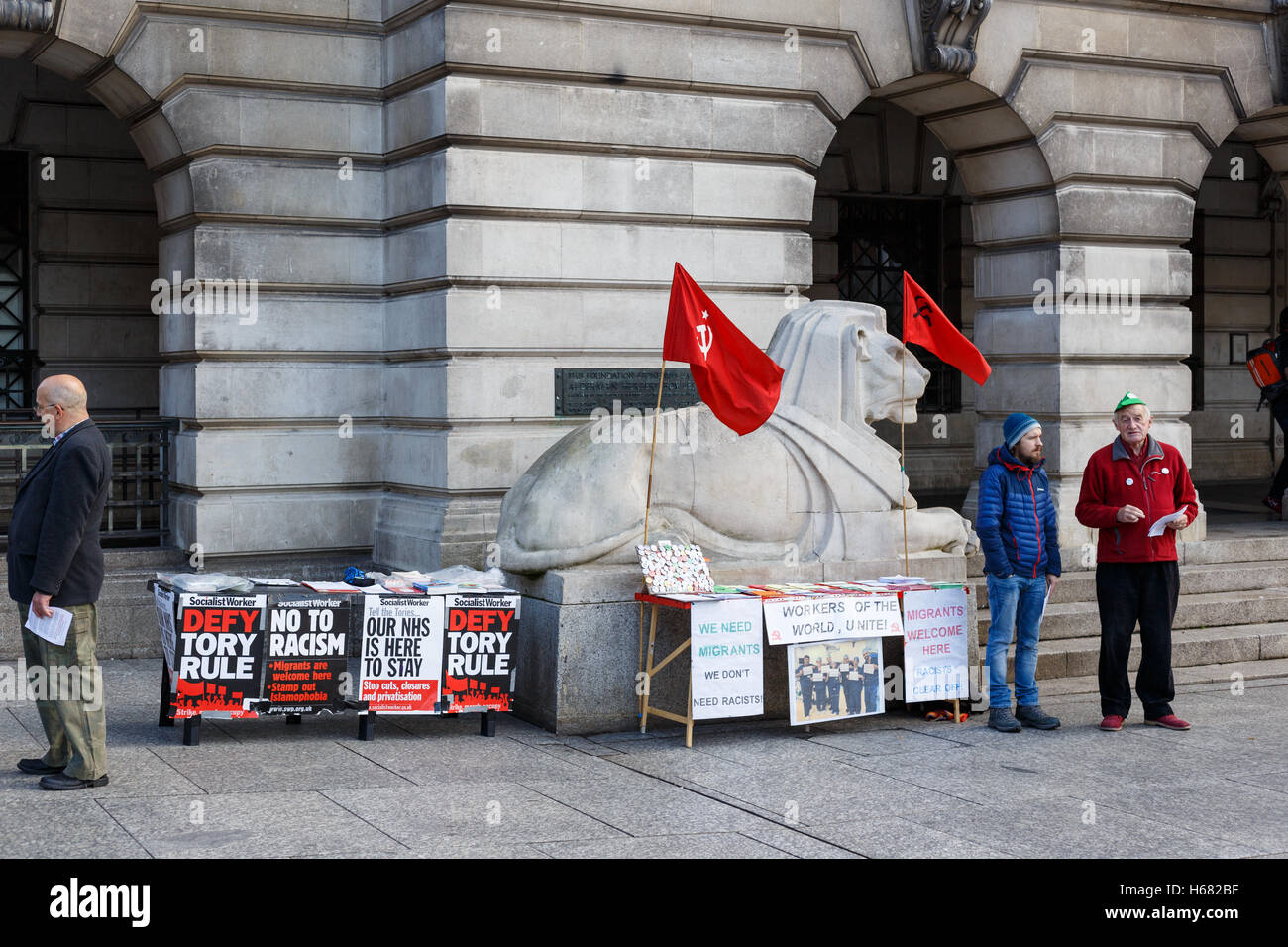 Political party leaflets hi-res stock photography and images - Alamy