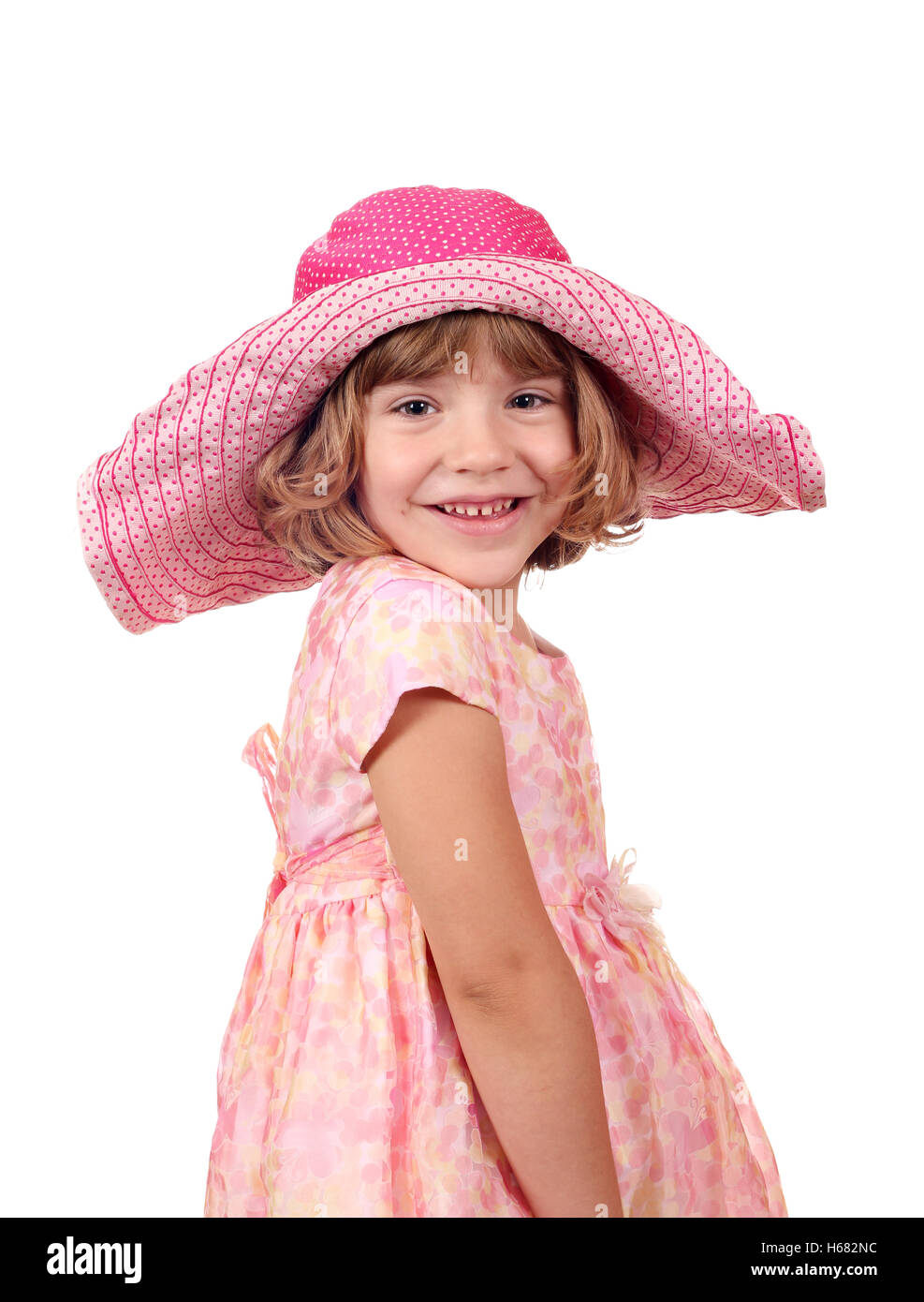 Big white hat hi-res stock photography and images - Alamy