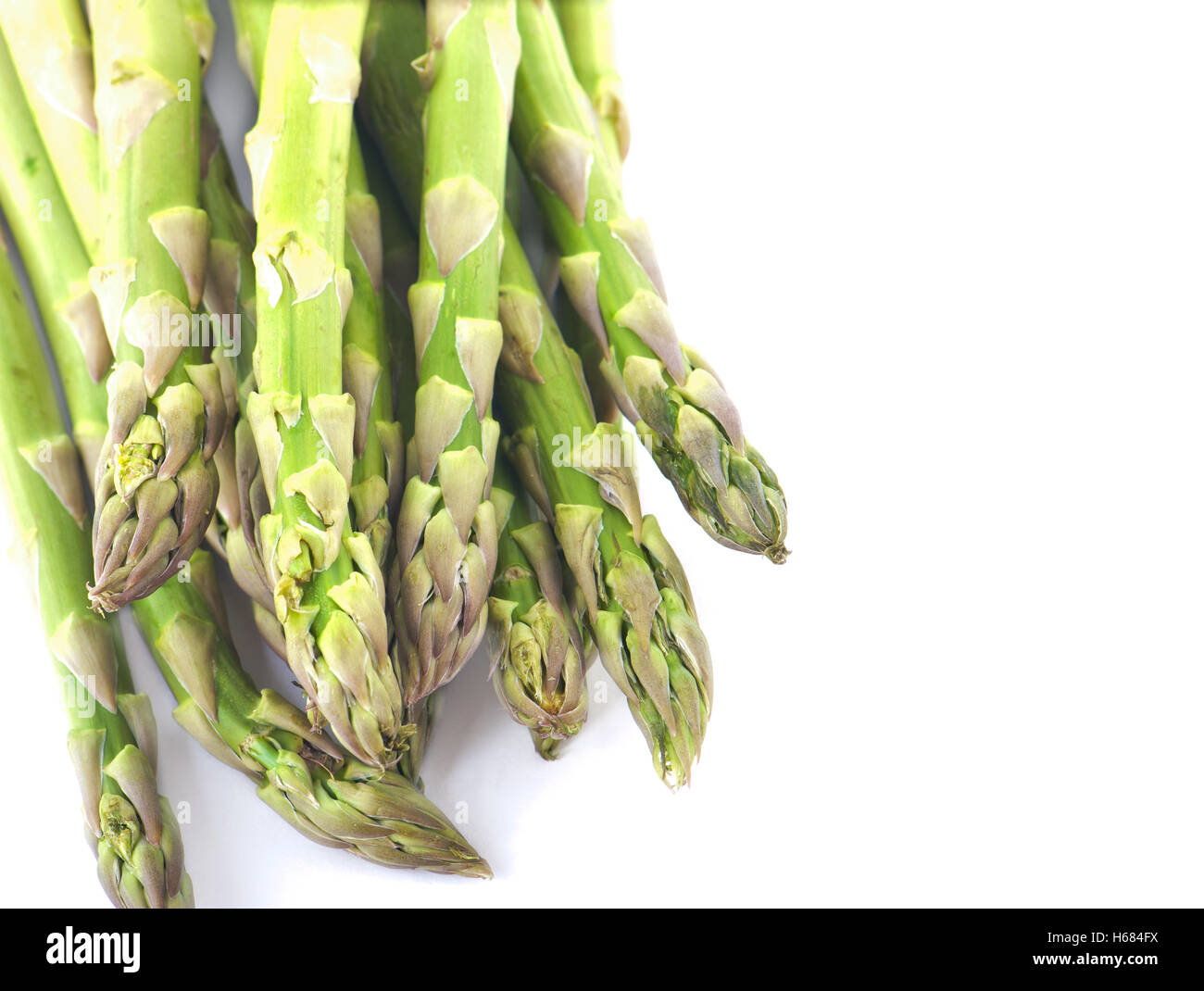 Green asparagus Stock Photo