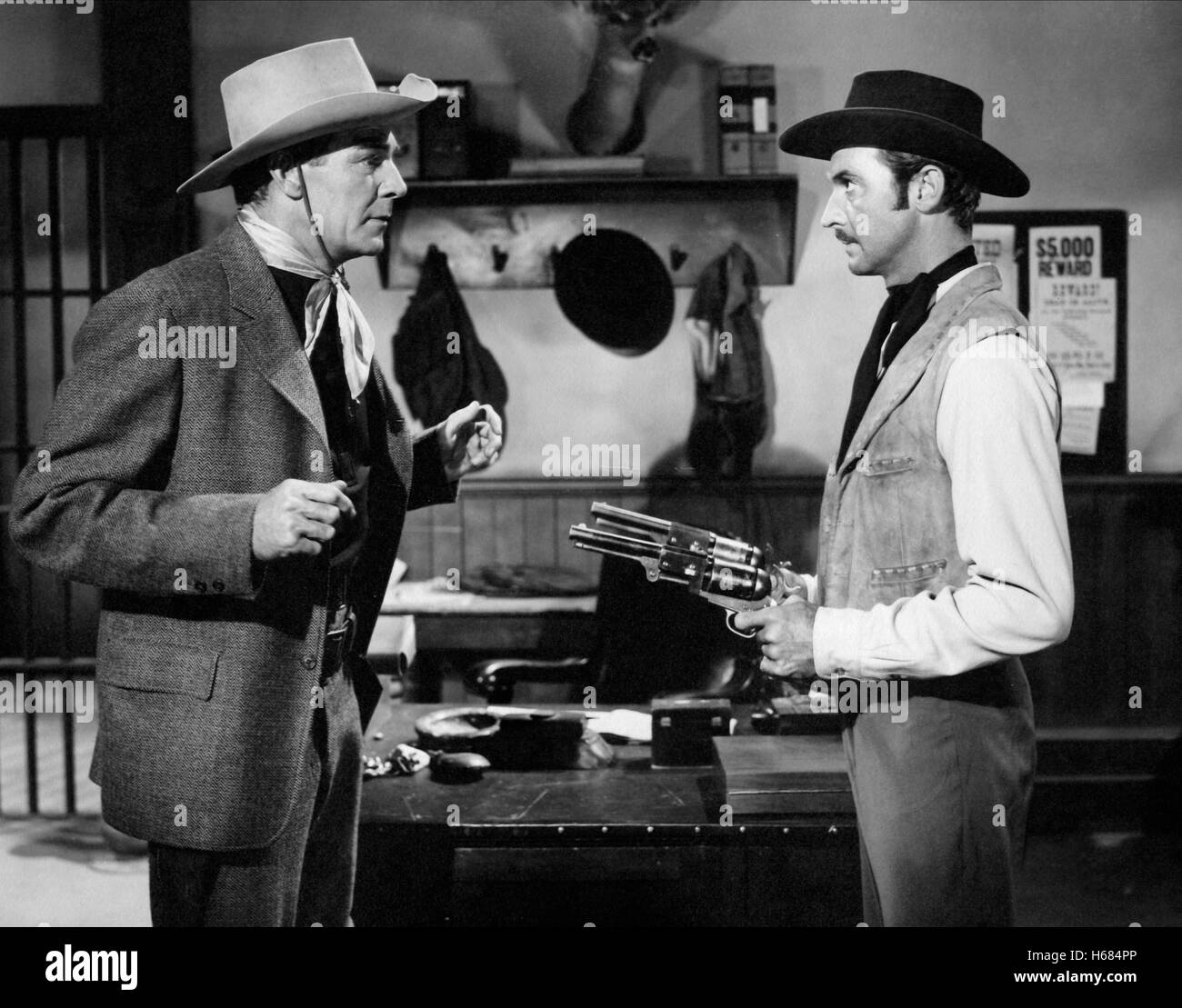 RANDOLPH SCOTT, ZACHARY SCOTT, COLT .45, 1950 Stock Photo - Alamy