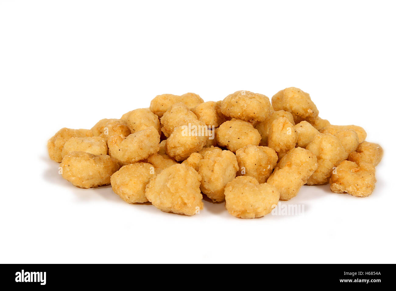 Fried Chicken / Southern Fried Chicken / Popcorn Chicken Stock Photo