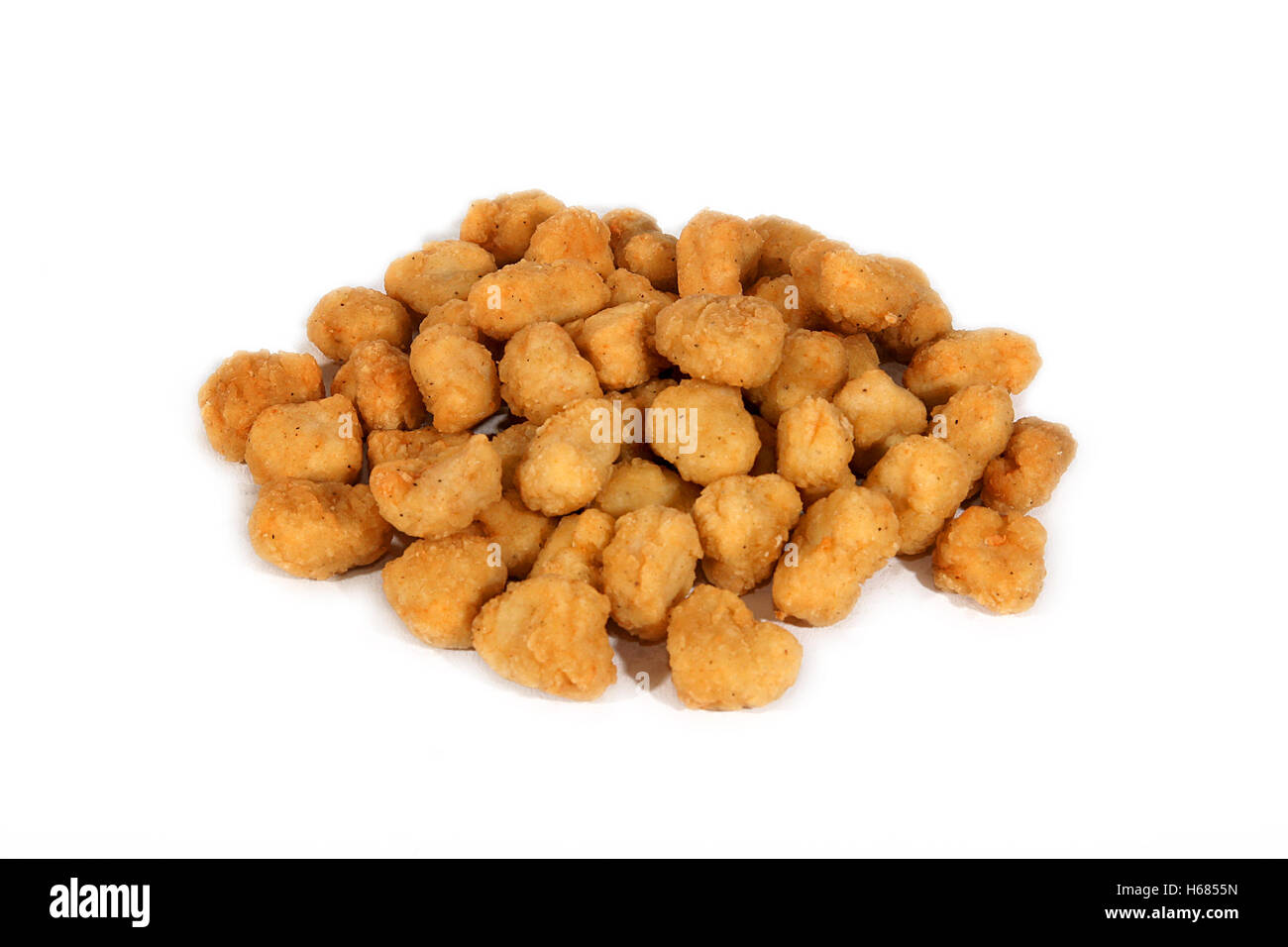 Fried Chicken / Southern Fried Chicken / Popcorn Chicken Stock Photo