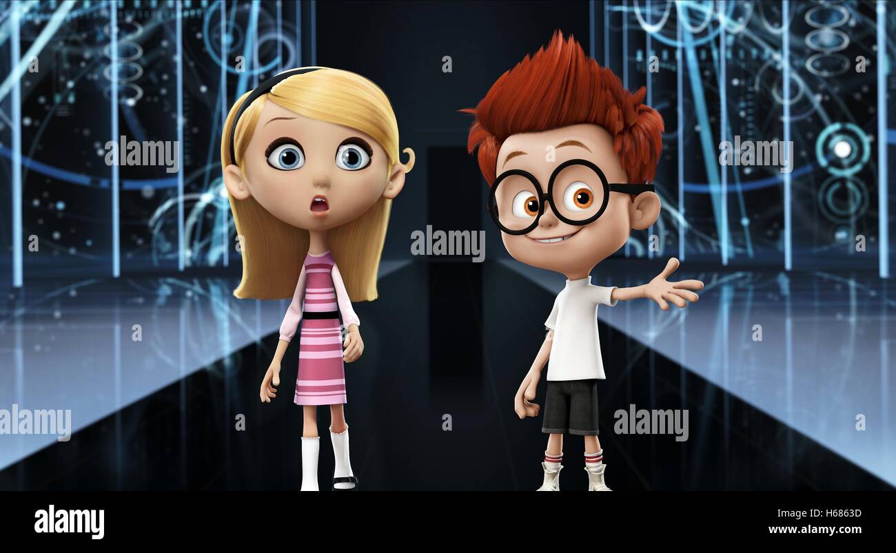 PENNY PETERSON, SHERMAN, MR. PEABODY and SHERMAN, 2014 - Stock Image. 