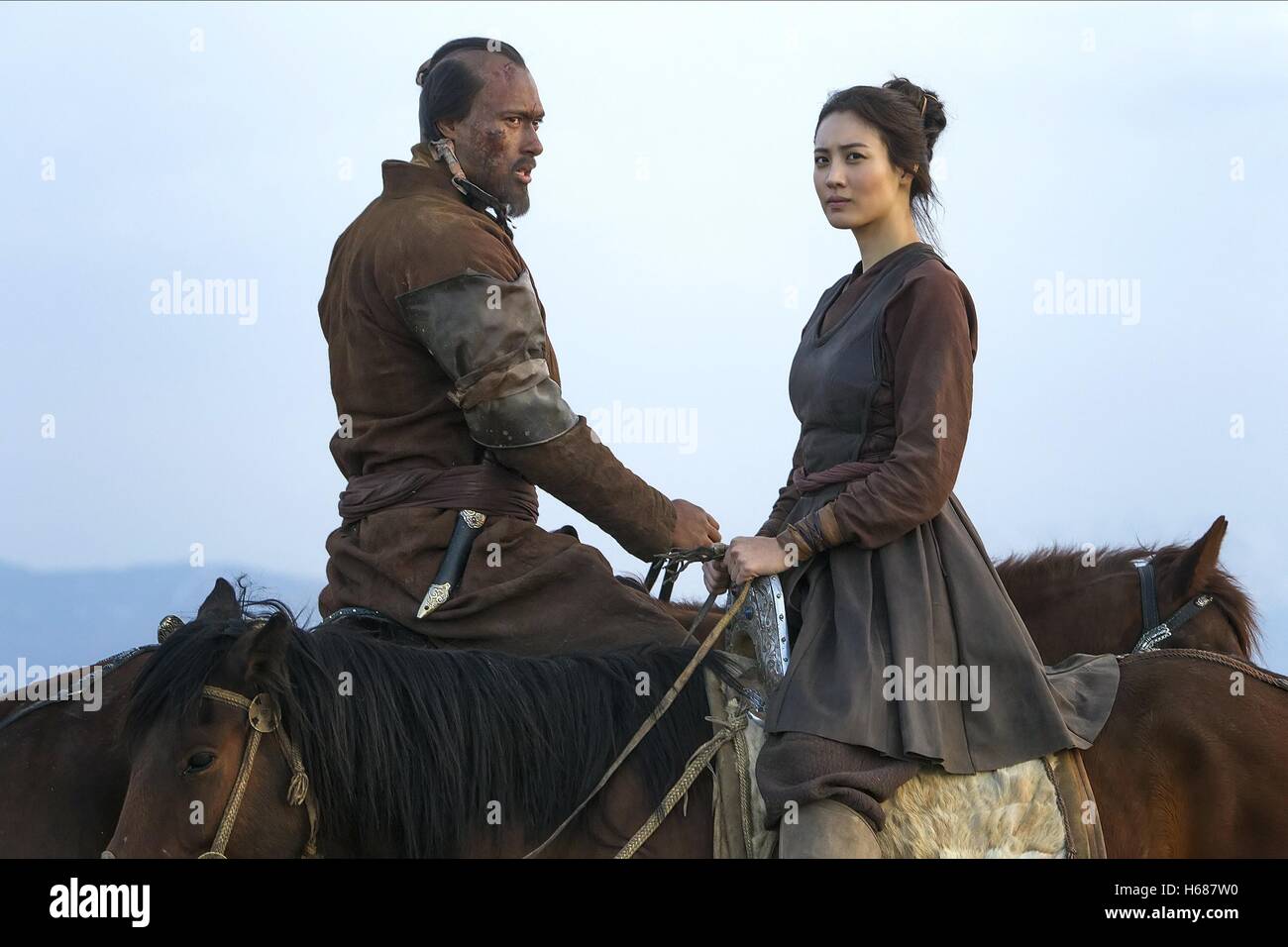 ULI LATUKEFU & CLAUDIA KIM MARCO POLO (2014 Stock Photo - Alamy