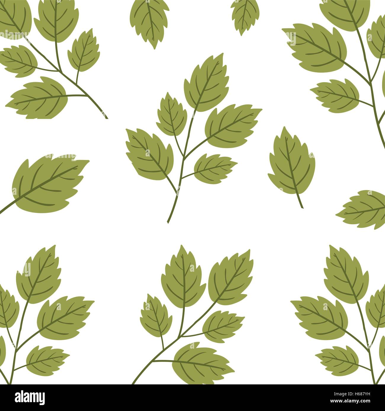 green leaves background Stock Vector Image & Art - Alamy