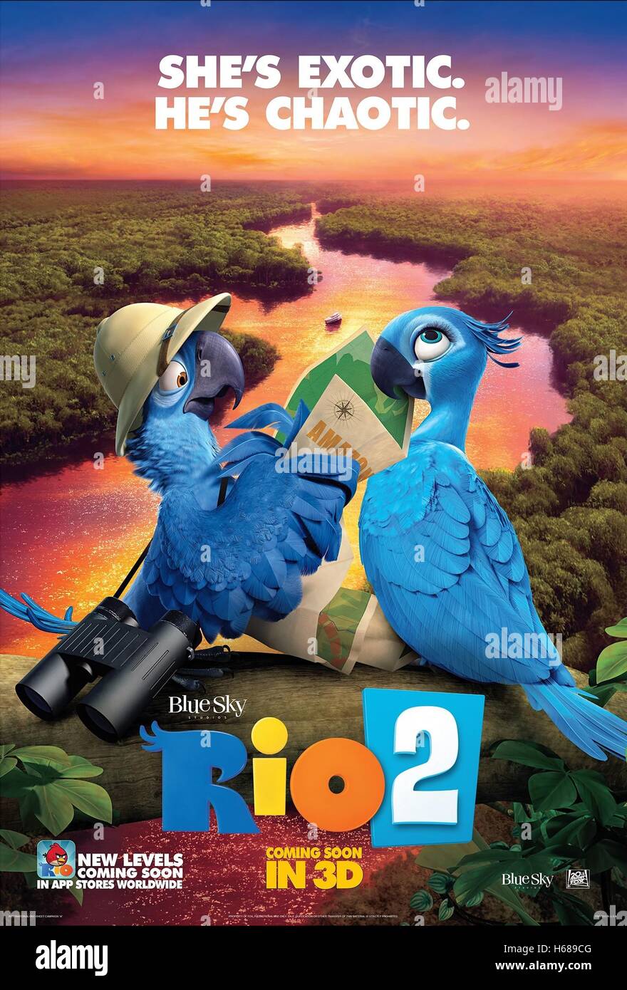 Blu Jewel Rio 2 14 Stock Photo Alamy