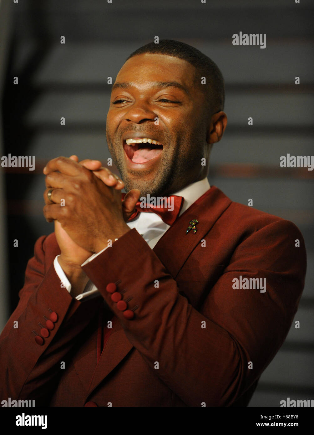 David Oyelowo attends the 2015 Vanity Fair Oscar Party hosted by