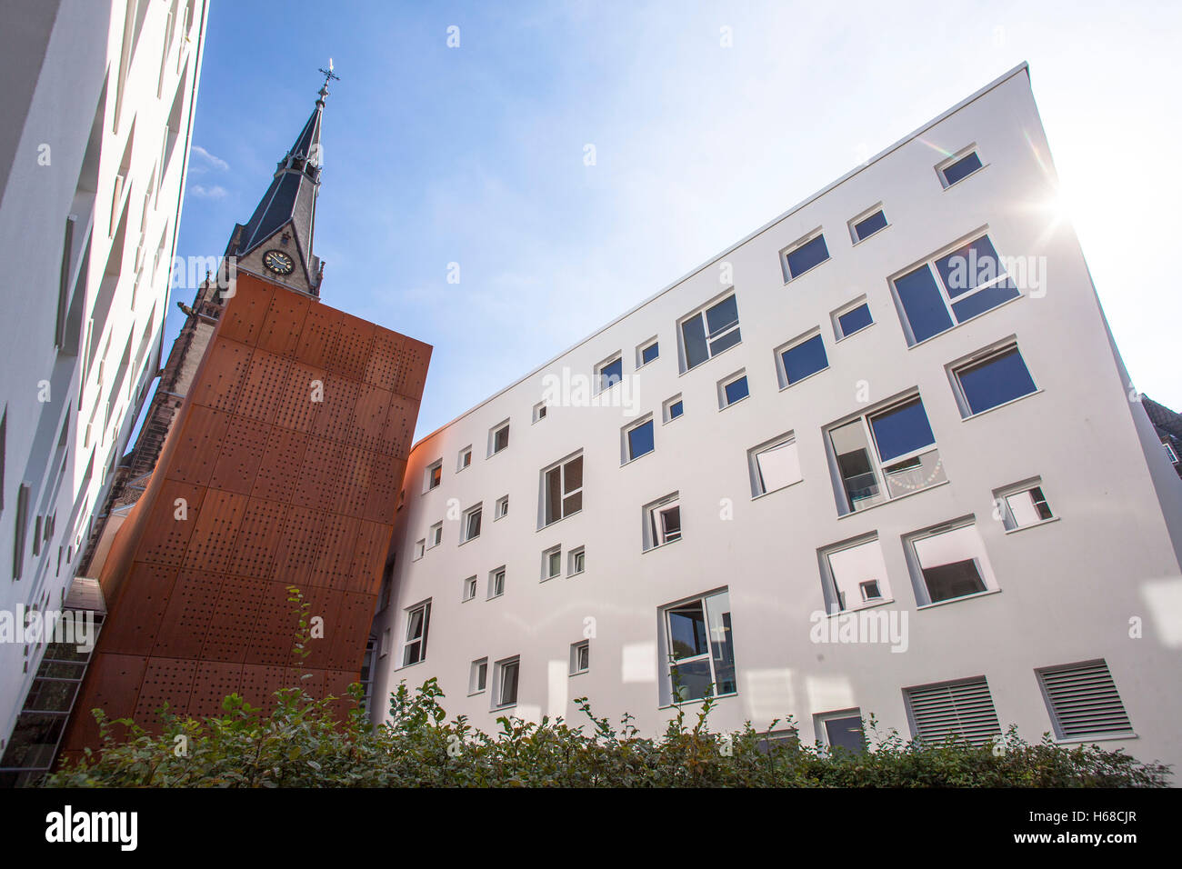 Germany, Cologne, the Protestant Christ Church in the Belgian Quarter. Stock Photo
