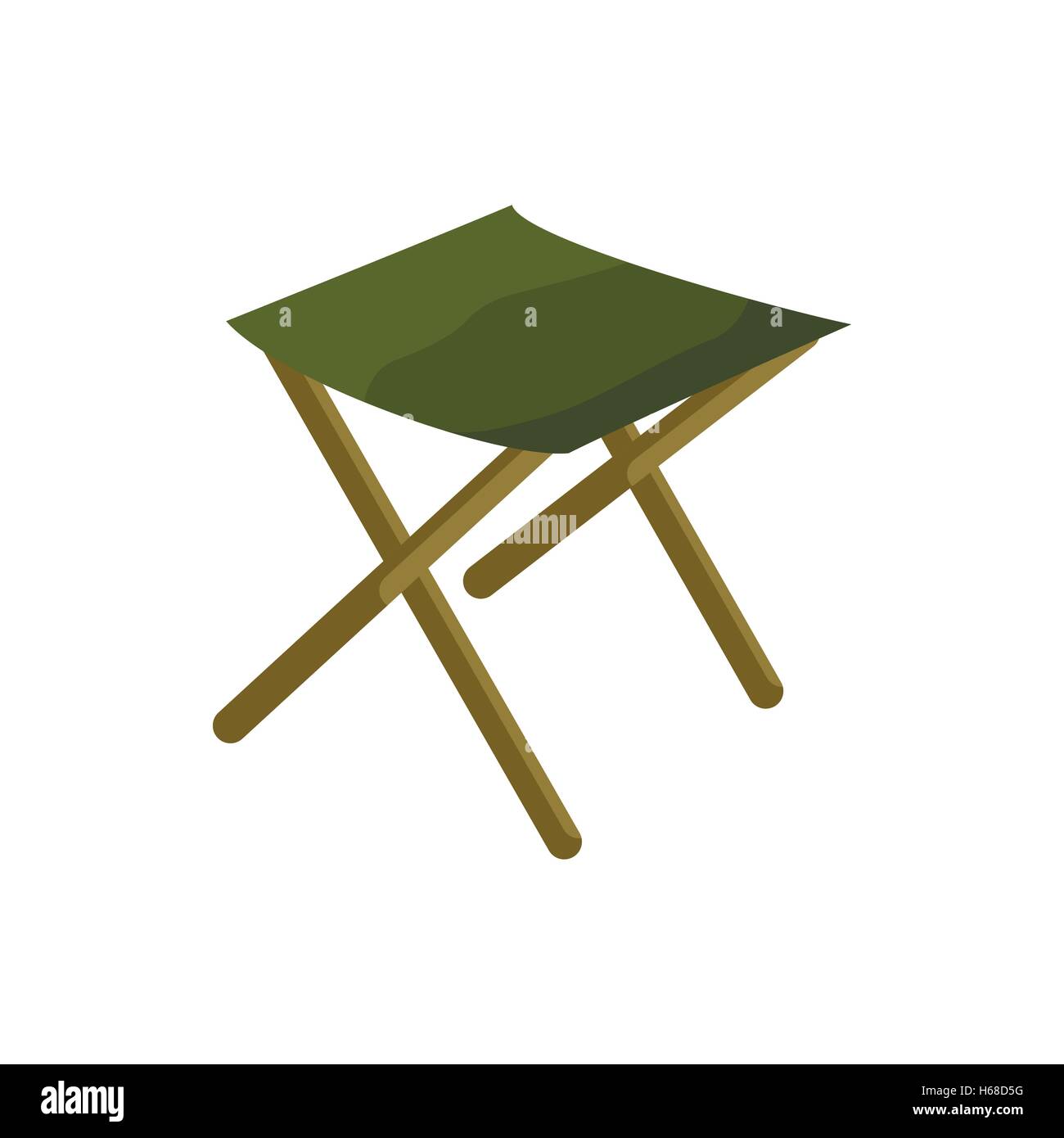 Folding chair icon, cartoon style Stock Vector Image & Art - Alamy