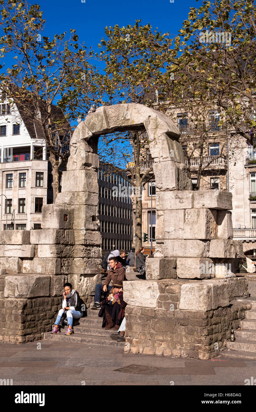 Cologne roman portal hires stock photography and images Alamy