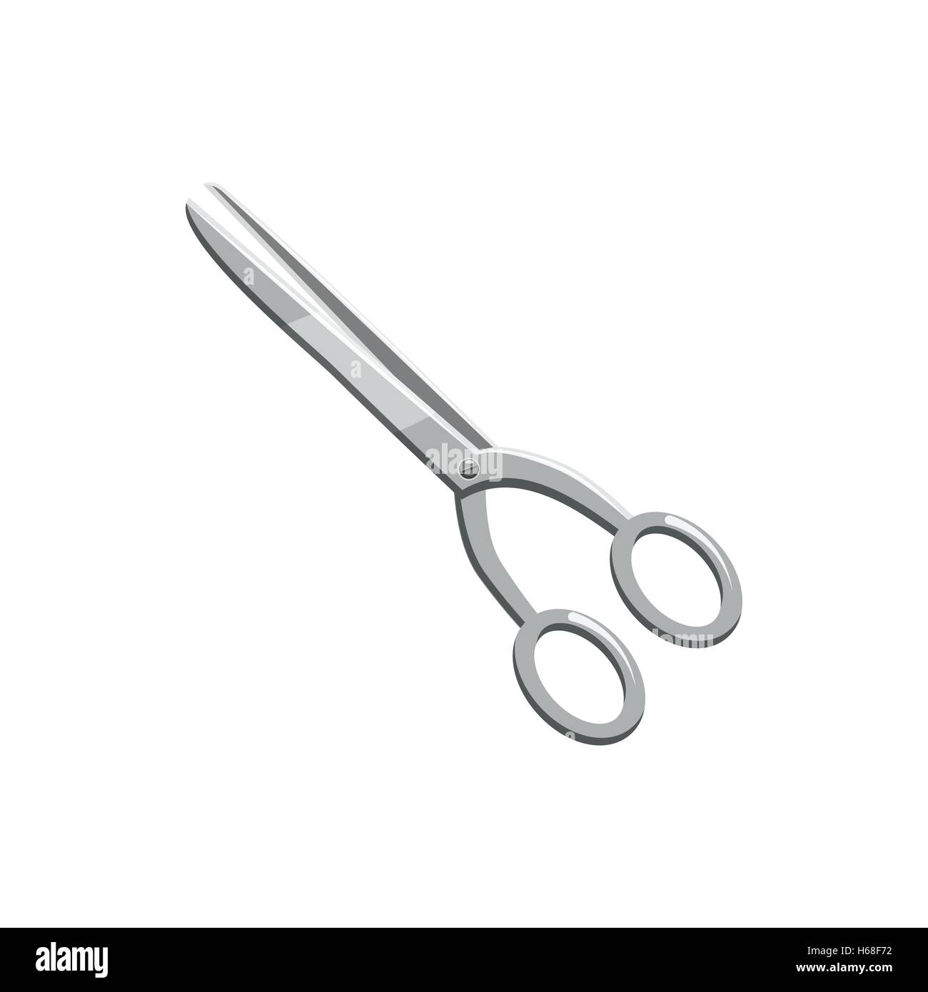 Hairdresser Scisors Icon Cartoon Style Stock Vector Image Art Alamy