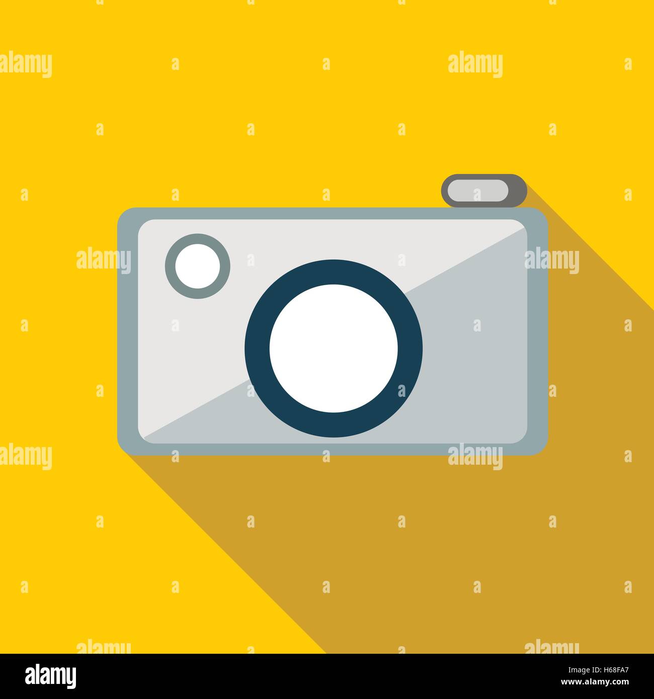 Camera icon in flat style Stock Vector Image & Art - Alamy