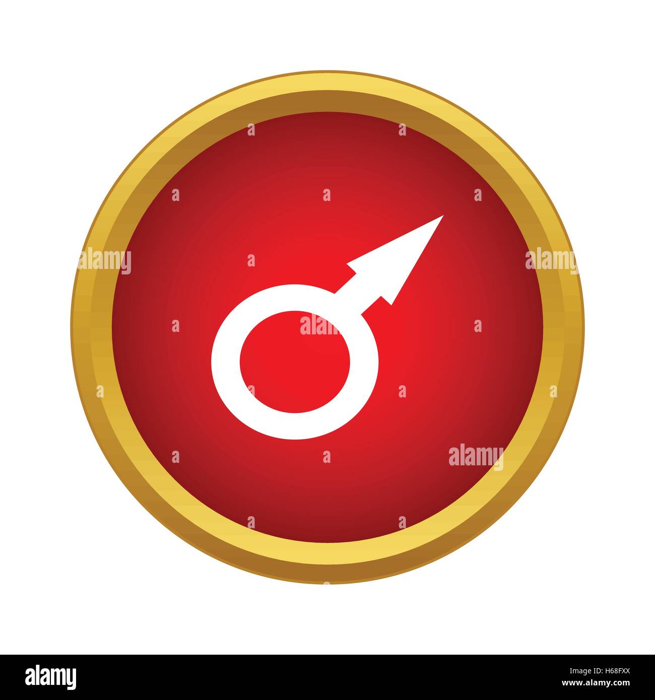 Male sign icon, simple style Stock Vector Image & Art - Alamy