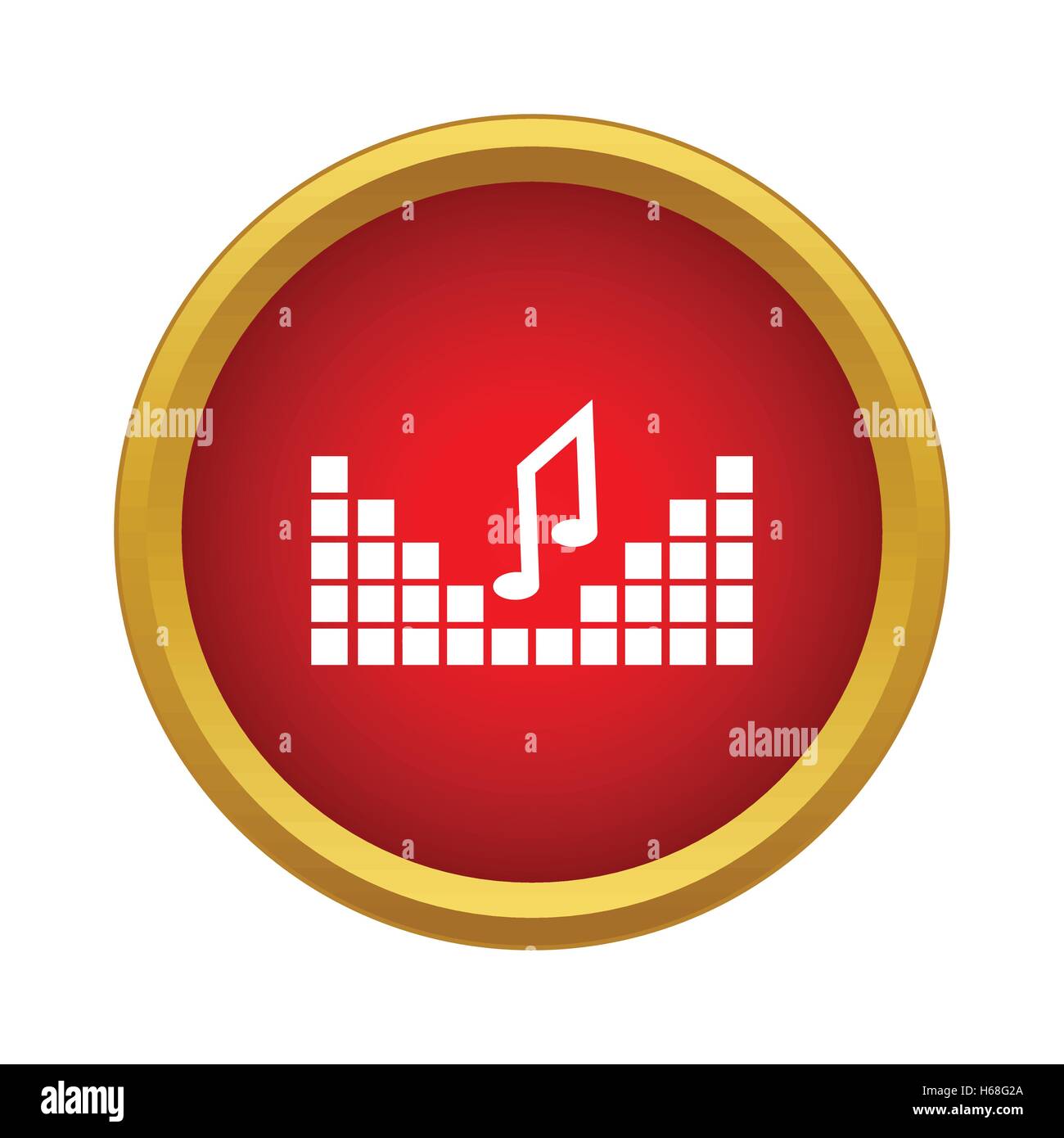Visualization equalizer icon, simple style Stock Vector Image & Art - Alamy