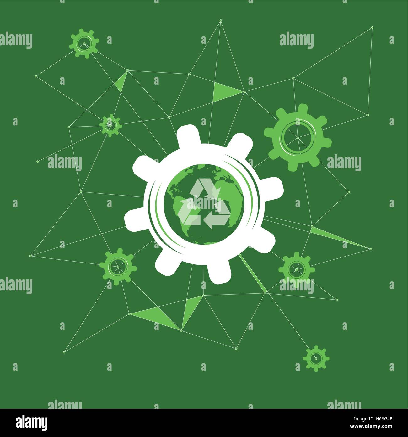 Energy efficient community Stock Vector Images - Alamy