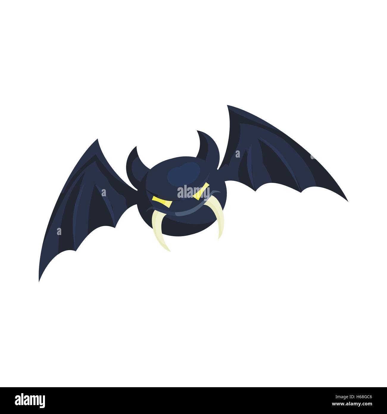 Bat icon in cartoon style Stock Vector Image & Art - Alamy